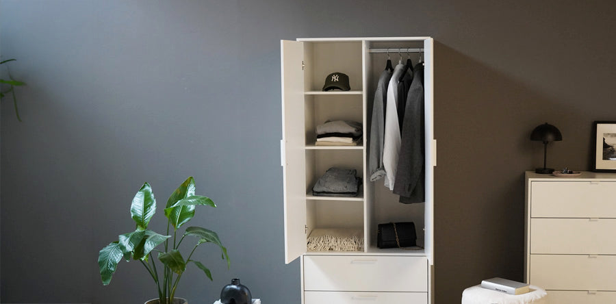 Der perfekte Kleiderschrank für 2 Personen: So viel Stauraum braucht i