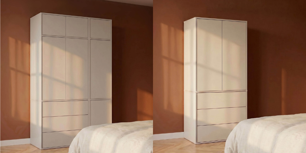 Den richtigen Kleiderschrank finden: Maße, Tiefe & Stauraum planen