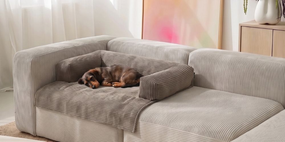 Hund auf der Couch? So schützt du dein Sofa stilvoll (Inkl. Größen-Guide)