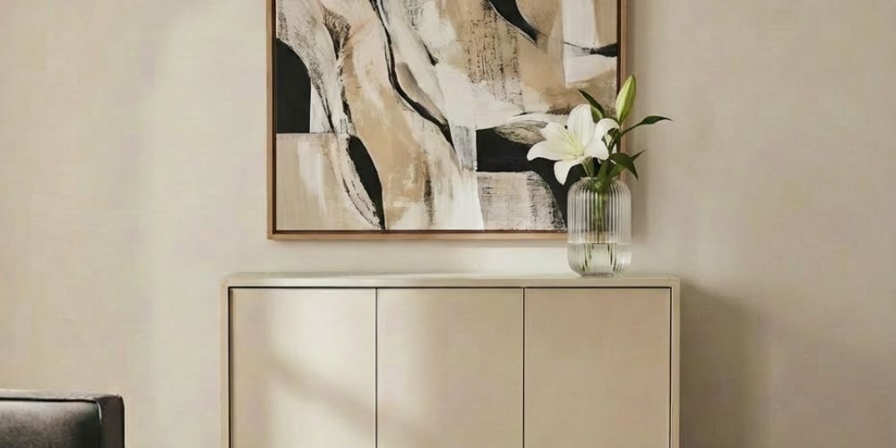 Sideboard dekorieren: moderne Ideen & Tipps fürs Wohnzimmer