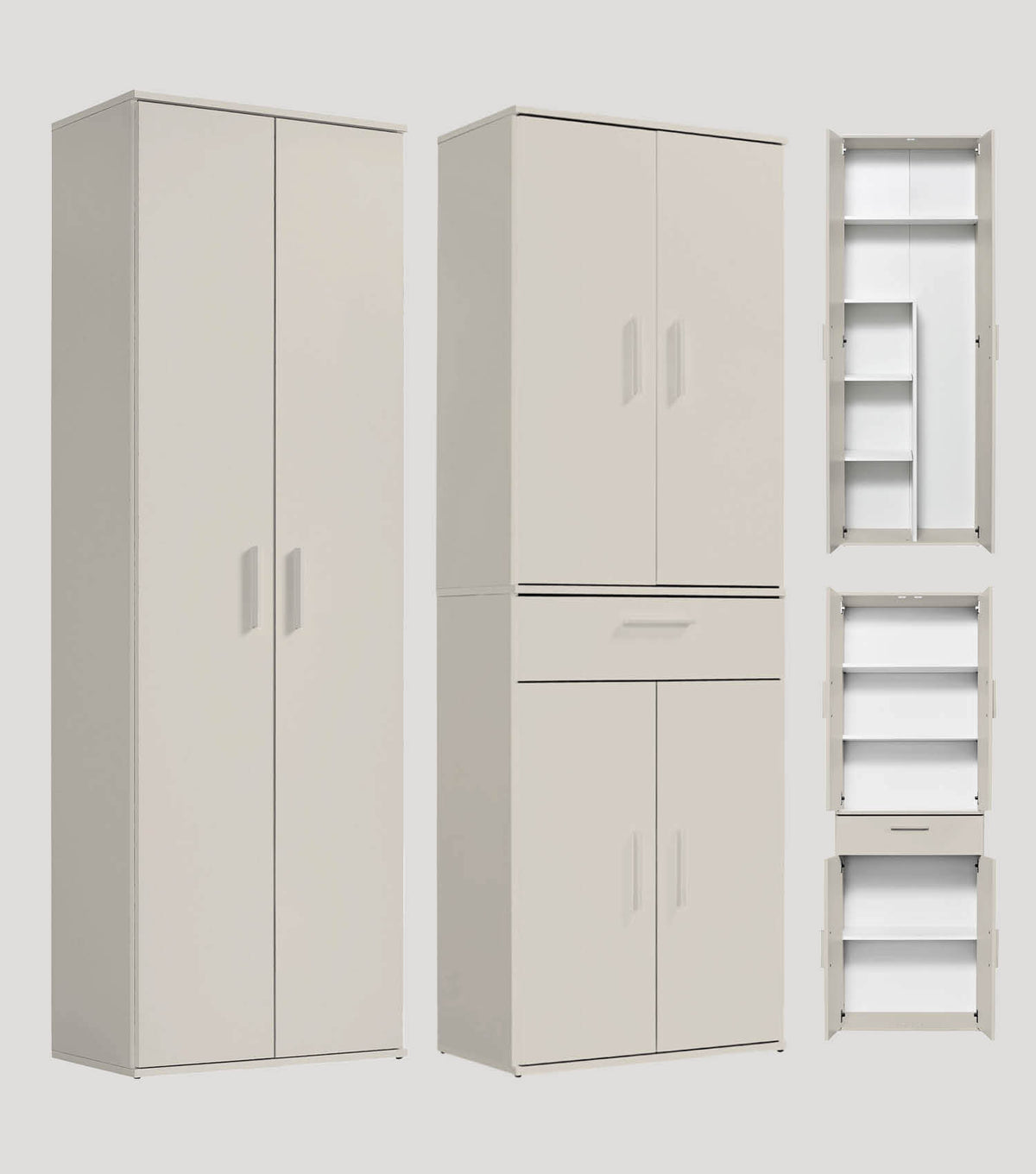 Mehrzweckschrank Set Schrankwand Büroschränke Mehrzweckschränke