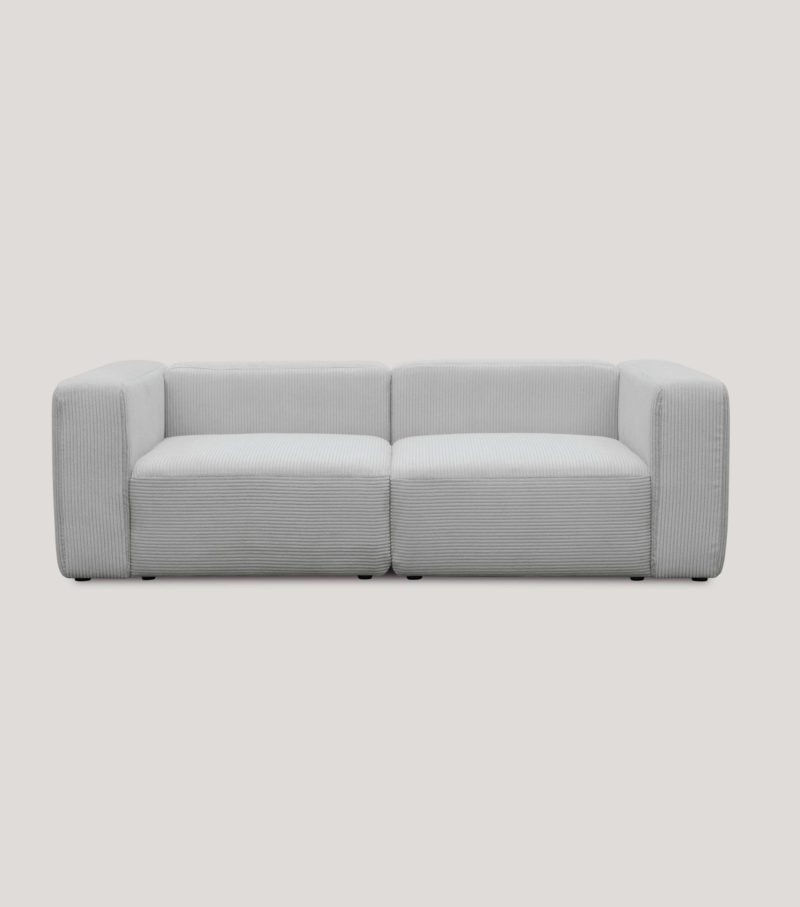 3-Sitzer Sofa 'Cubo' Sofa Cord Sofa Modulsofa Couch 3-Sitzer 'Cubo'