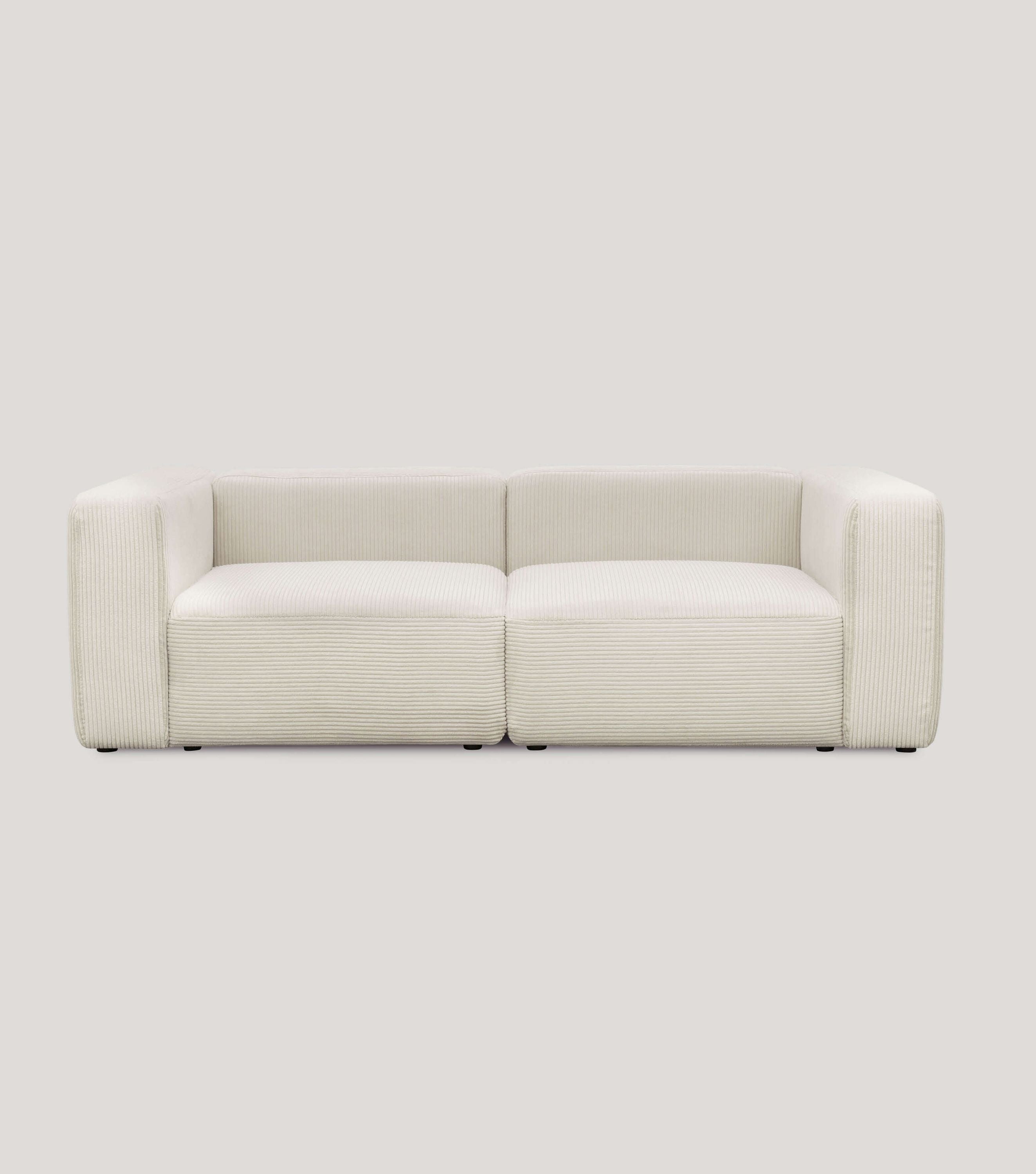 3-Sitzer Sofa 'Cubo' Sofa Cord Sofa Modulsofa Couch 3-Sitzer 'Cubo'