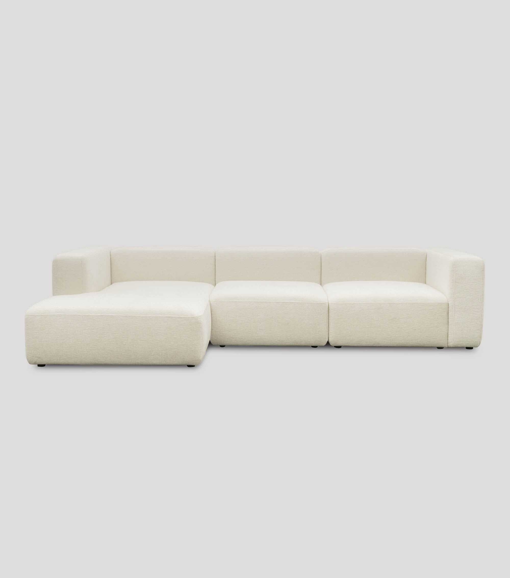 Ecksofa 4-Sitzer 'Cubo' (großes L) Ecksofa Cord Eckcouch Bigsofa 4-Sitzer Sofa 'Cubo'