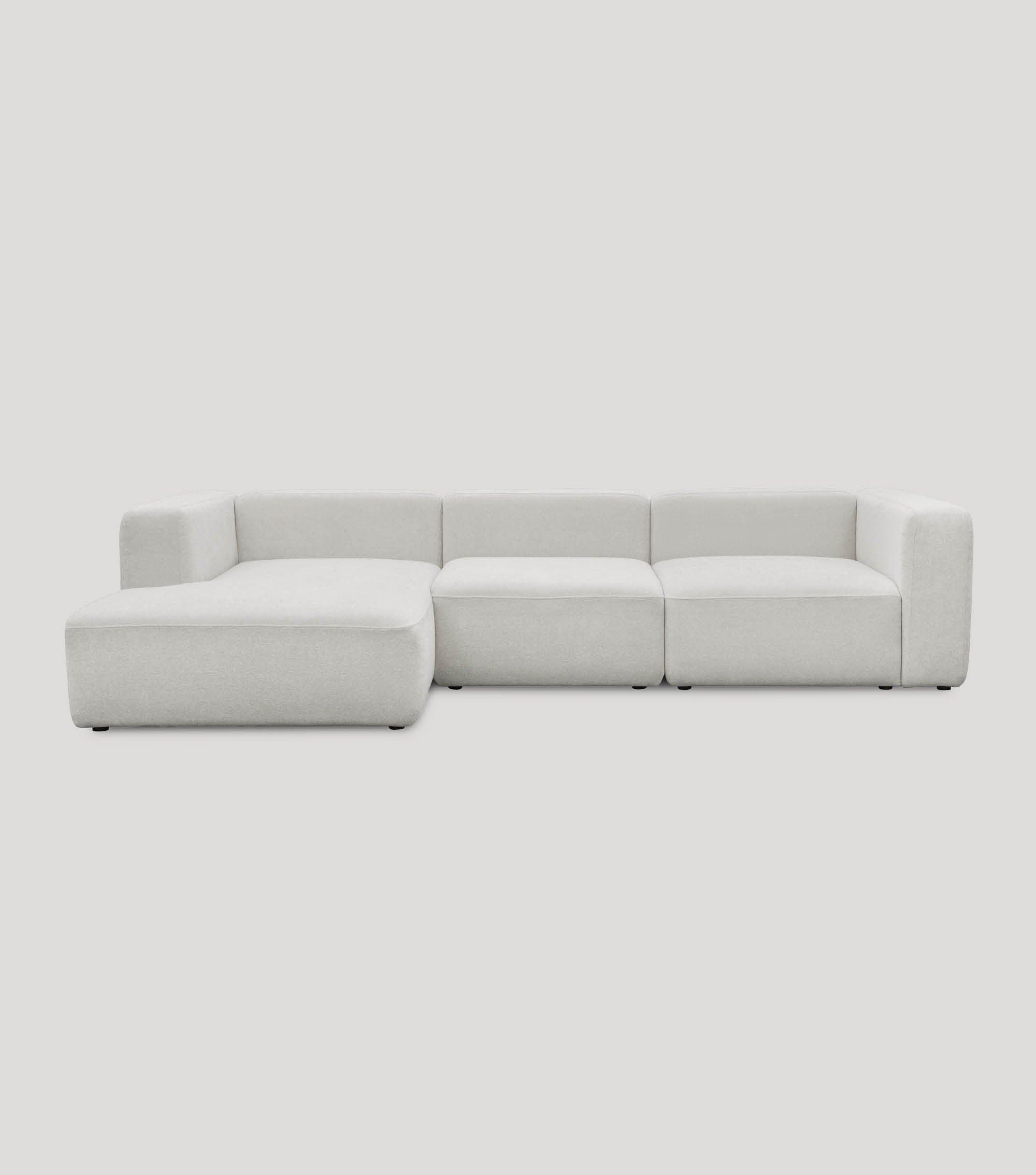 Ecksofa 4-Sitzer 'Cubo' (großes L) Ecksofa Cord Eckcouch Bigsofa 4-Sitzer Sofa 'Cubo'
