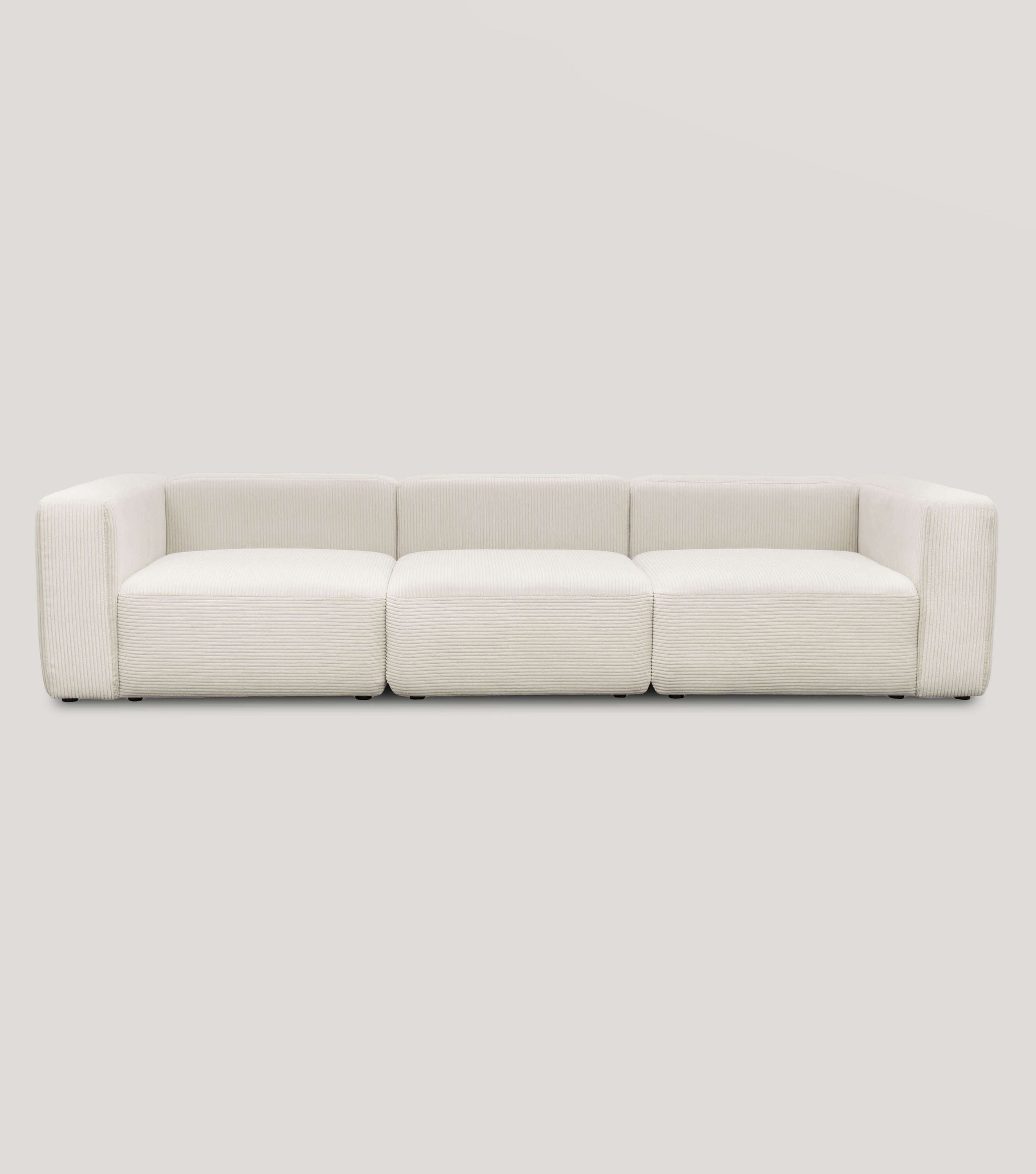 4-Sitzer Sofa 'Cubo' Sofa Bigsofa Cord Sofa 4-Sitzer Modulsofa 'Cubo'