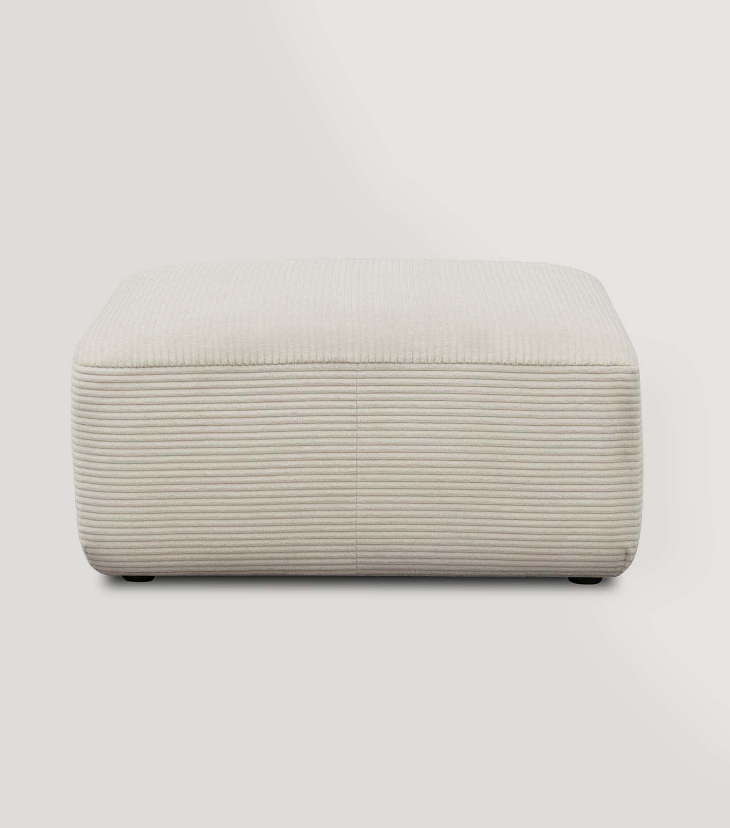 Hocker 'Cubo' Hocker Pouf Polsterhocker Sitzhocker Cord 'Cubo'