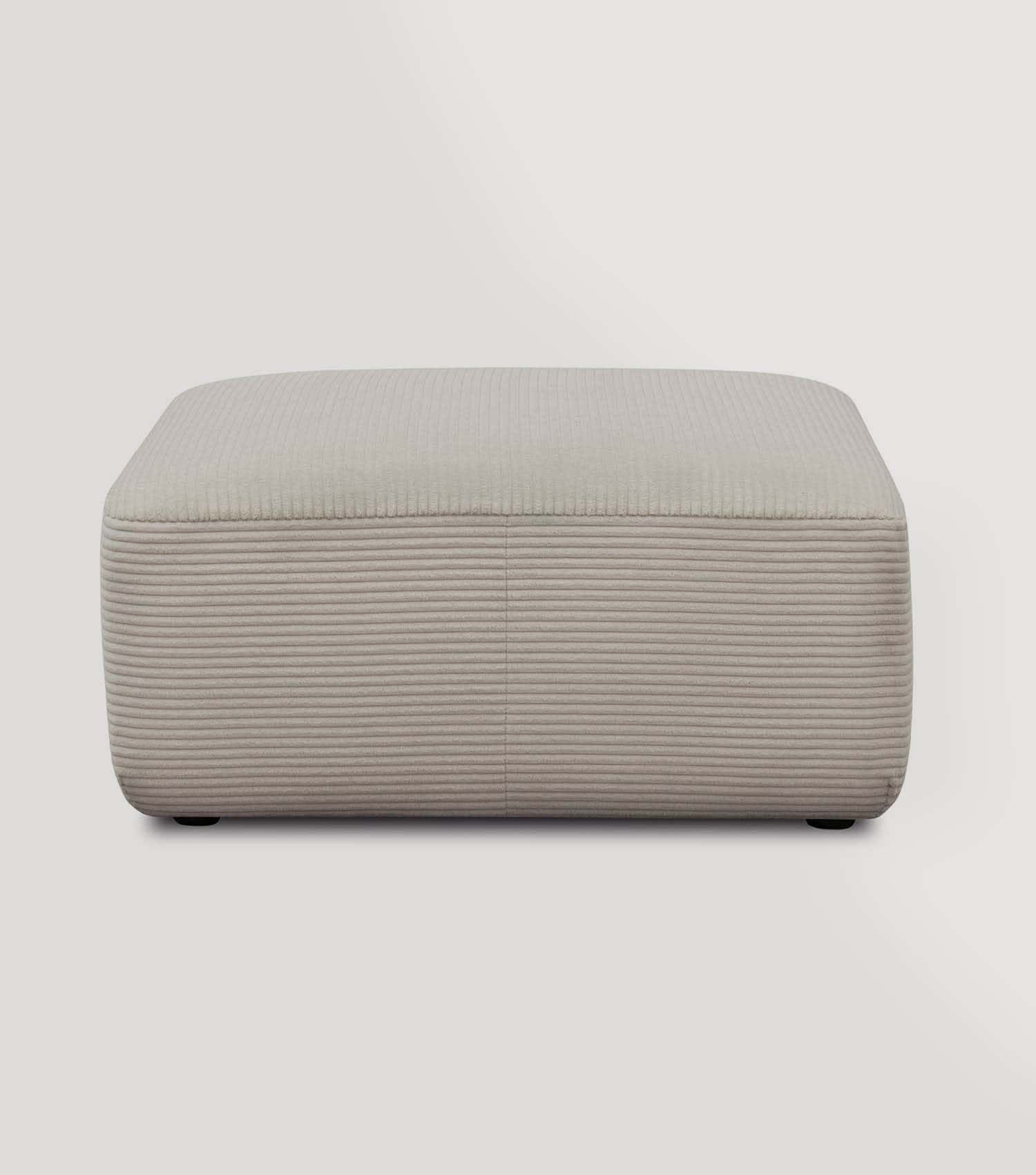 Hocker 'Cubo' Hocker Pouf Polsterhocker Sitzhocker Cord 'Cubo'
