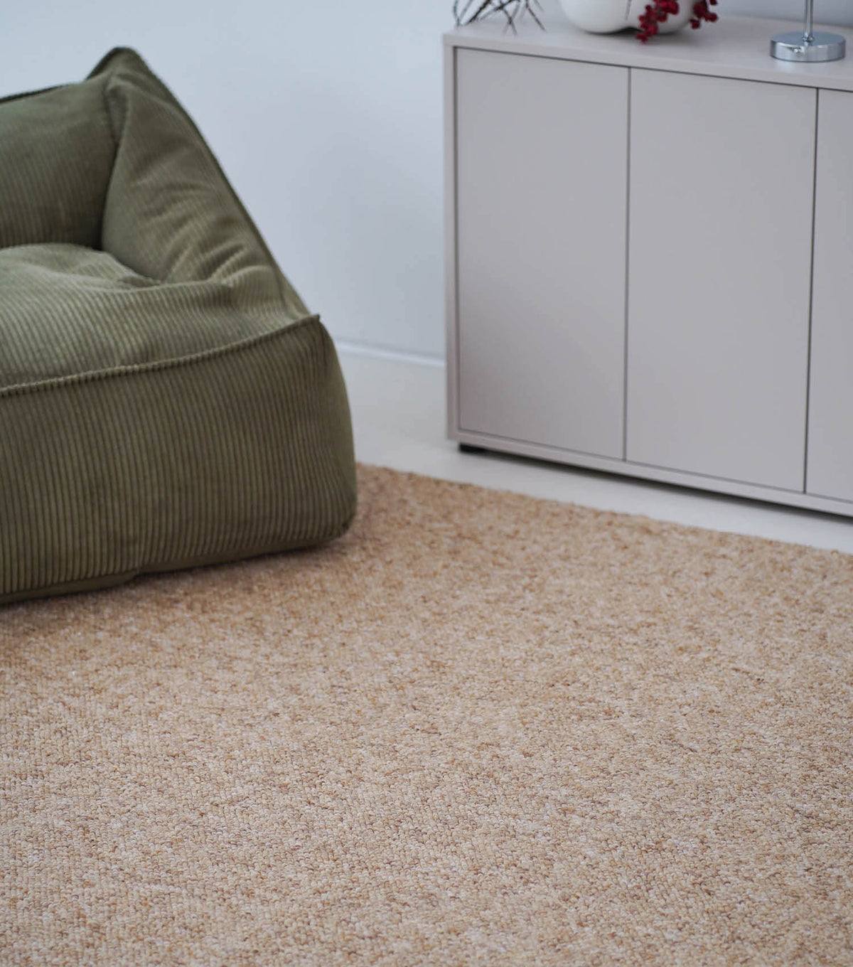 Waschbarer Indoor Teppich 'Loop' Teppich Wohnzimmer Moderner Teppich