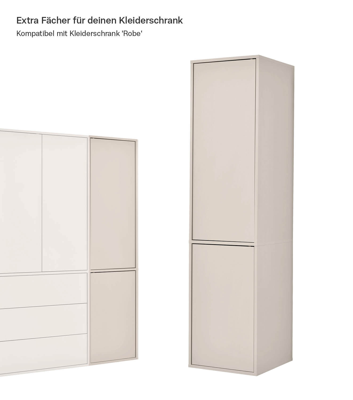Einlegeböden 'Die Einleger' Regalböden für Kleiderschrank 'Robe'