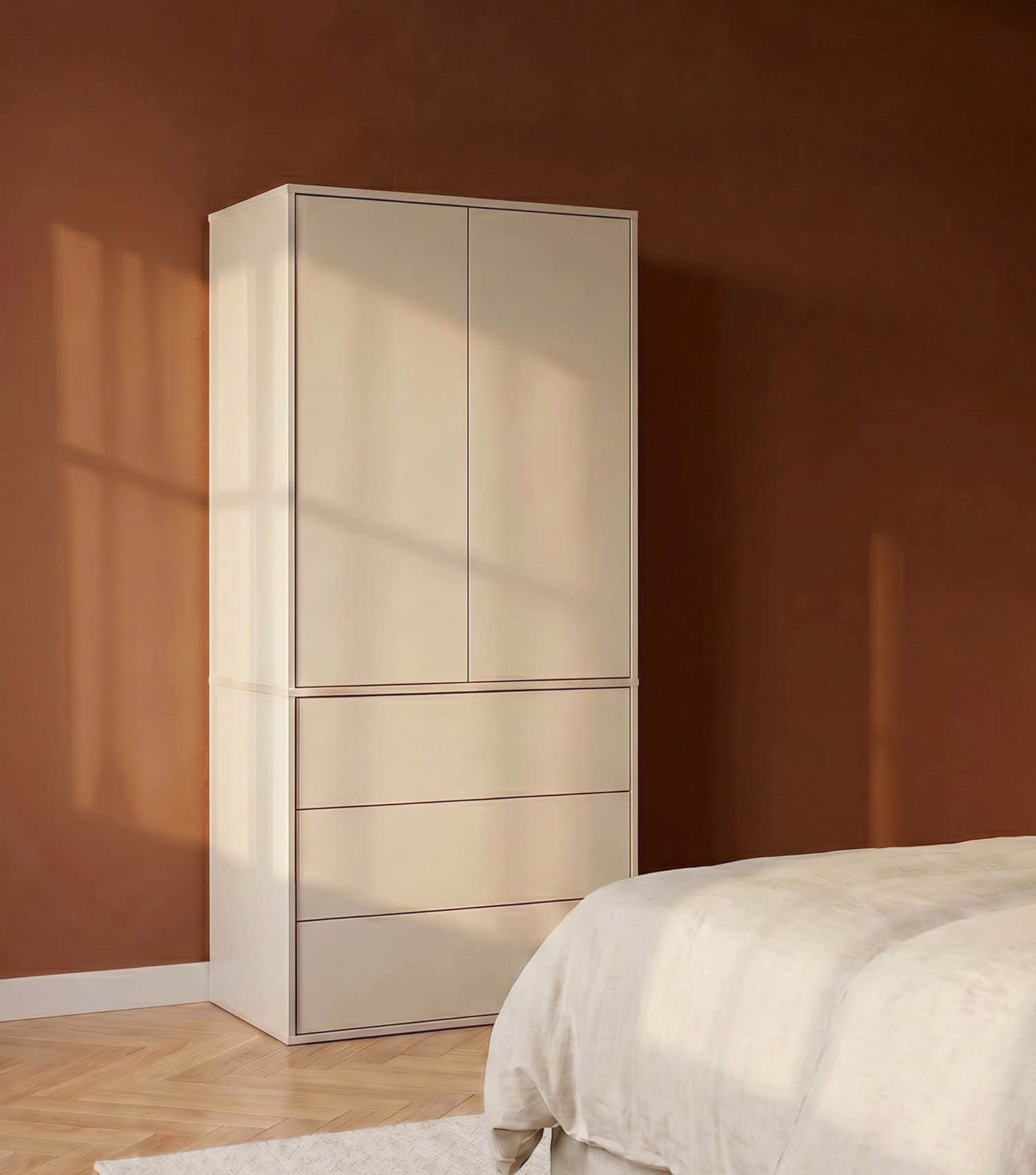 Kleiderschrank 'Robe' Schlafzimmerschrank Garderobe Flurschrank