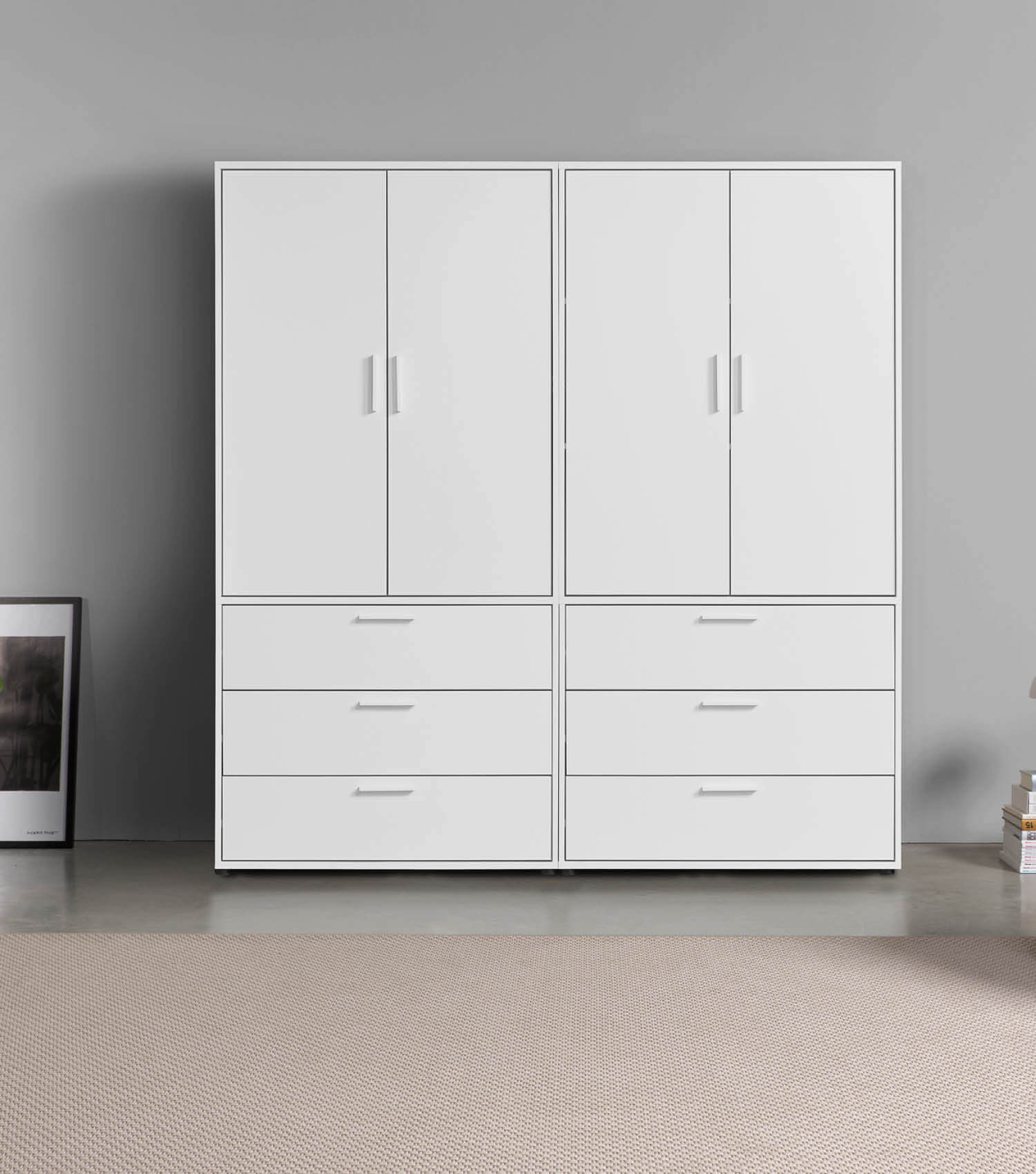 Kleiderschrank Garderobenschrank Schlafzimmerschrank Flurschrank