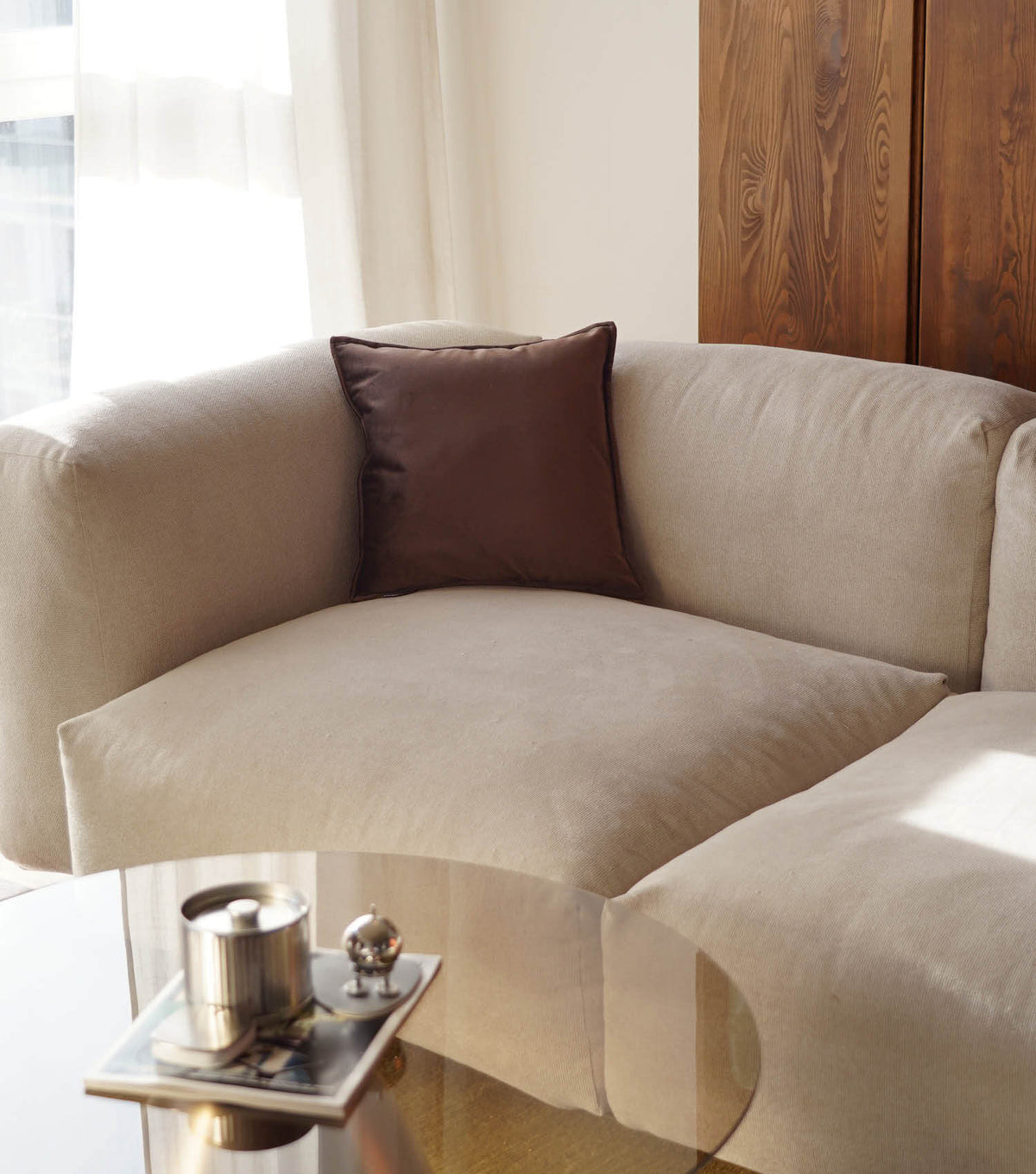 Samtkissen Kissen Couchkissen Sofakissen Velvet Dekokissen