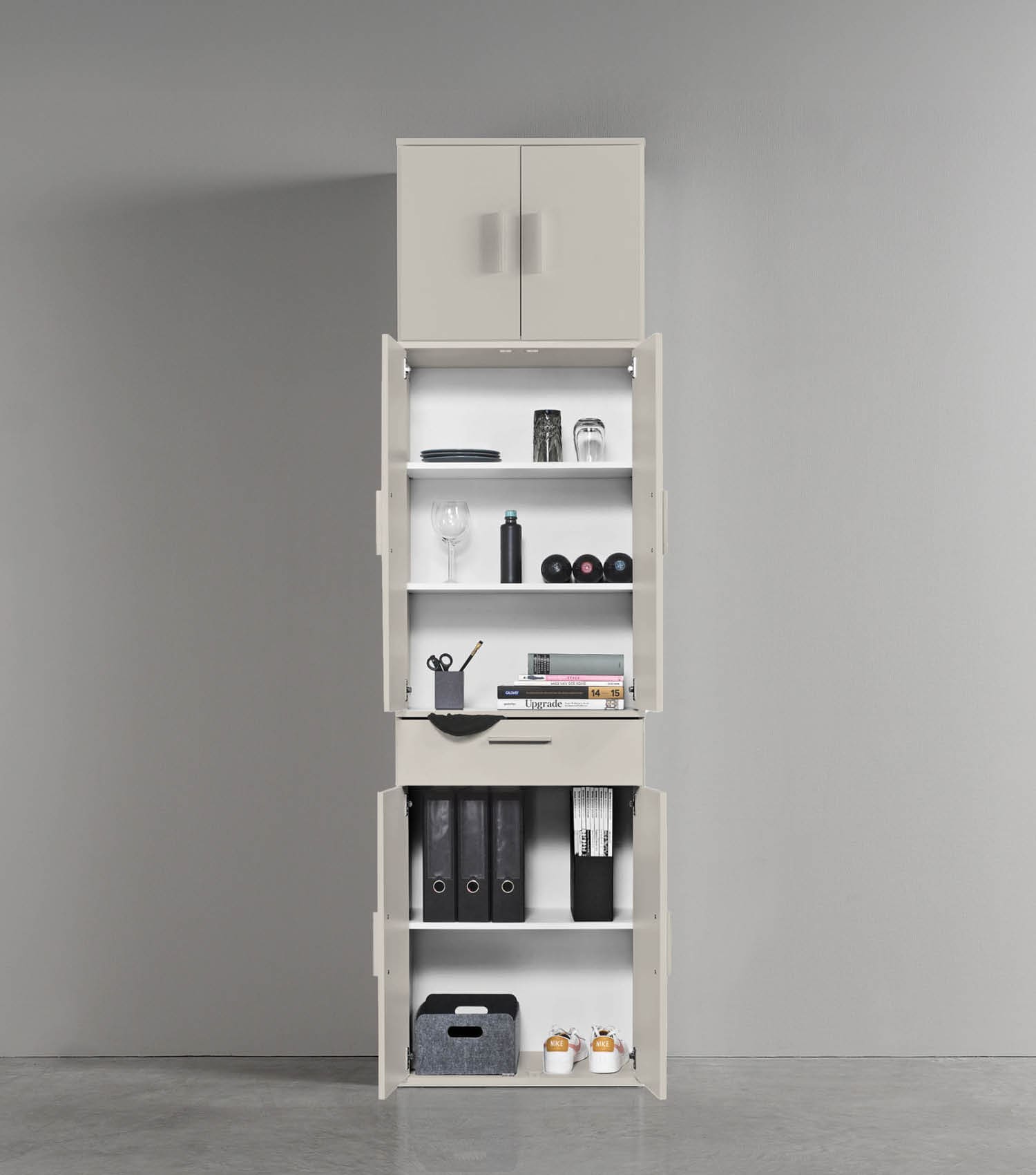 Mehrzweckschrank Hochschrank Schuhschrank Allzweckschrank Flurschrank