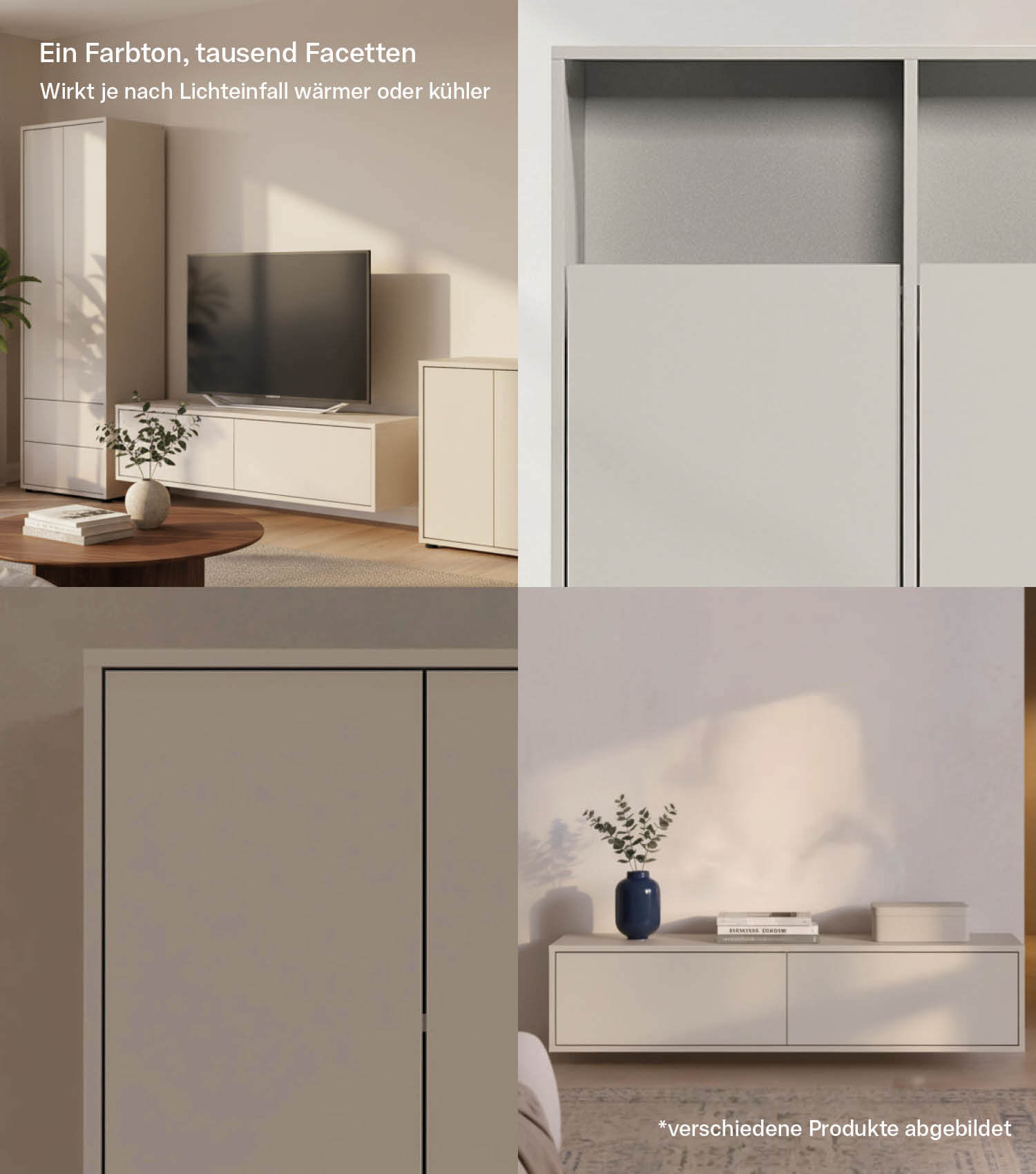 Kleiderschrank 'Robe' Schlafzimmerschrank Garderobe Flurschrank