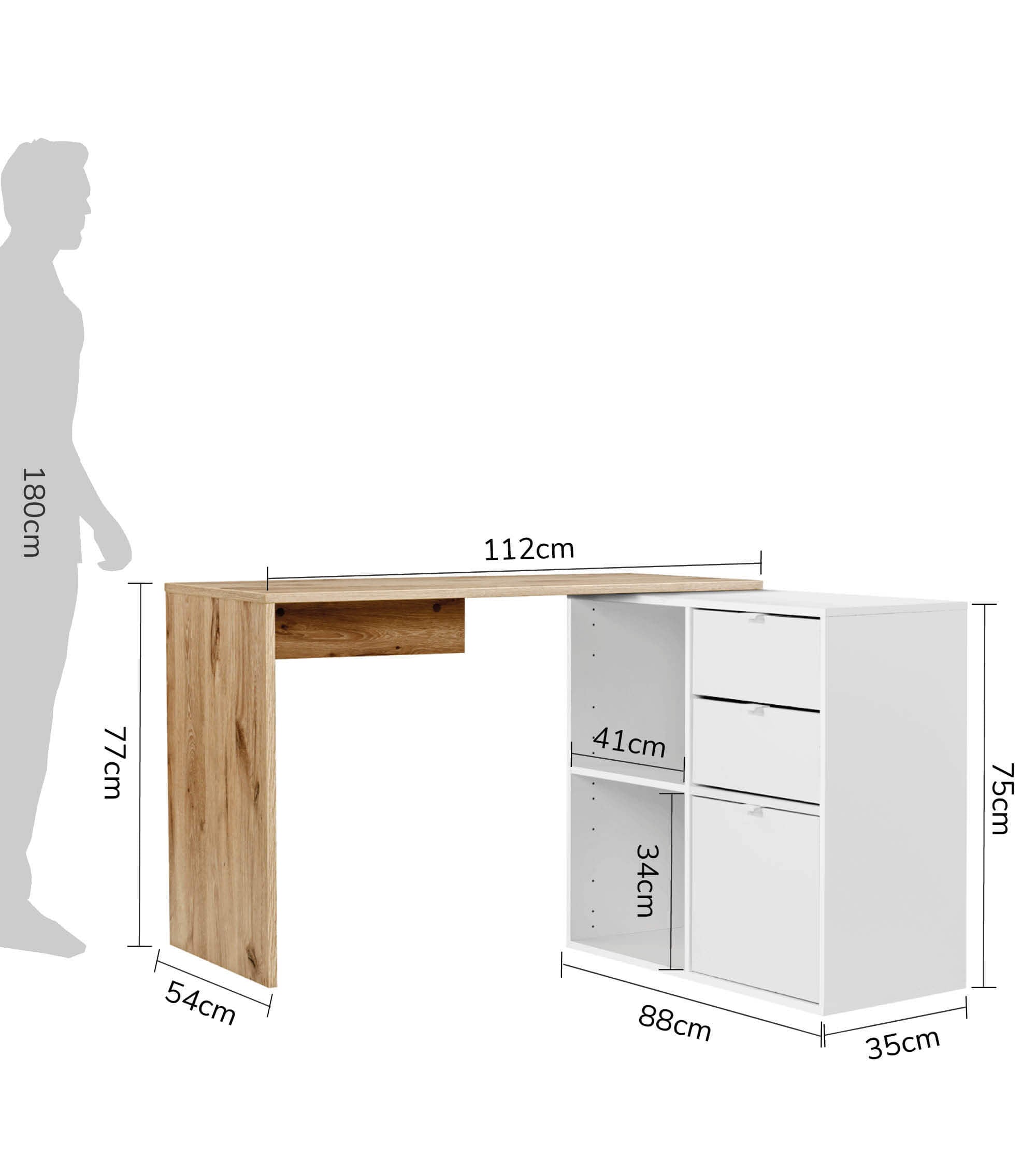Schreibtisch Eckschreibtisch Computertisch Kinderschreibtisch PC Tisch