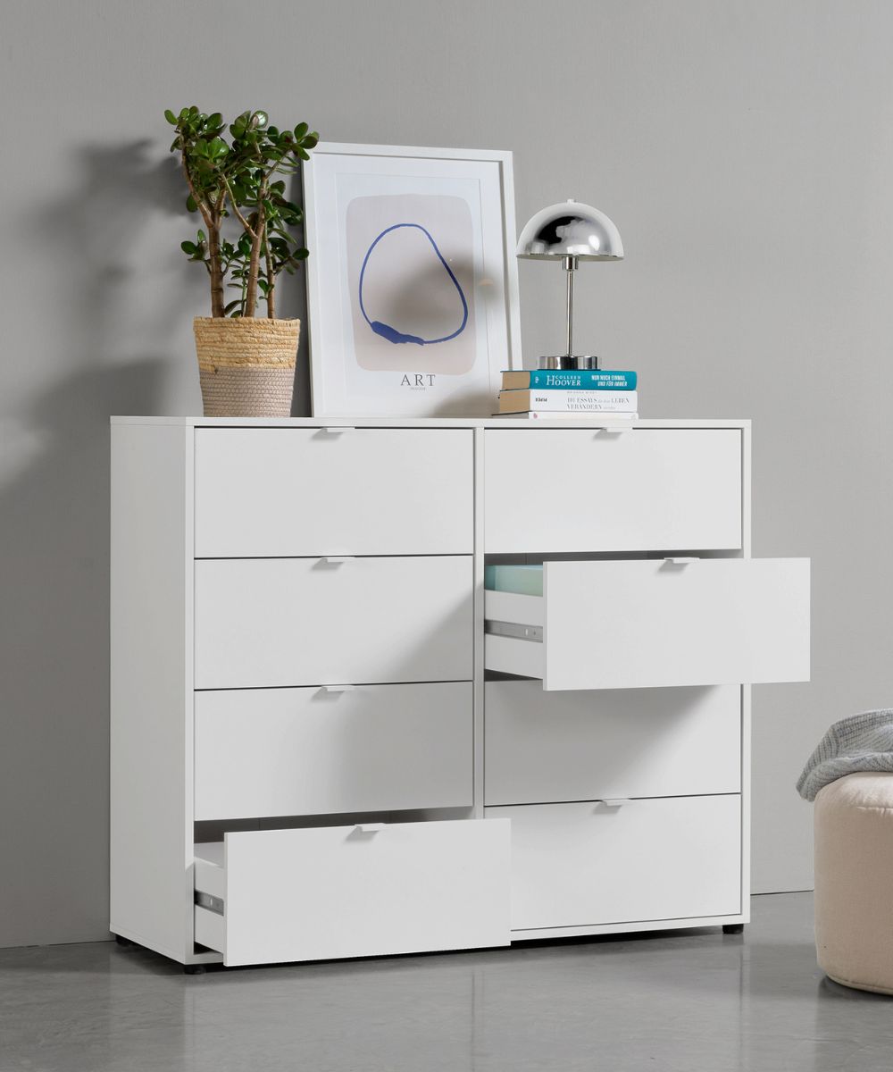 Moderne Kommode mit viel Stauraum