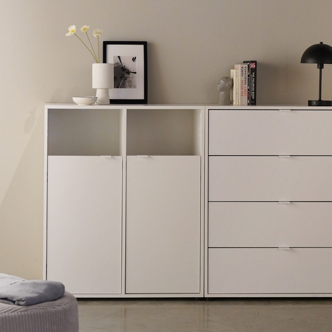Wäscheschrank zum Sortieren & Verstauen von Schmutzwäsche