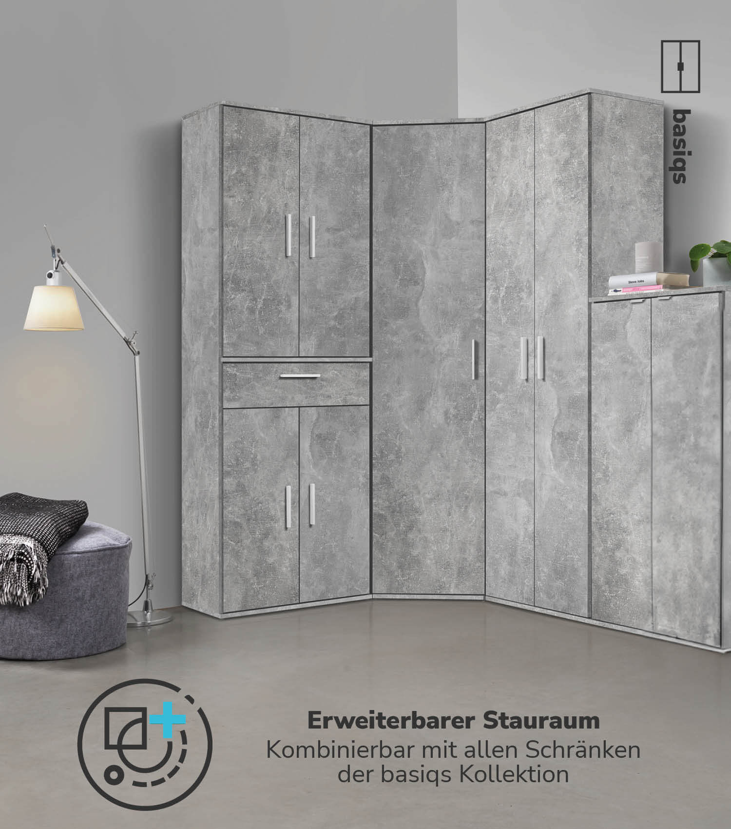 Mehrzweckschrank Besenschrank Schrank Allzweckschrank Flurschrank Küchenschrank