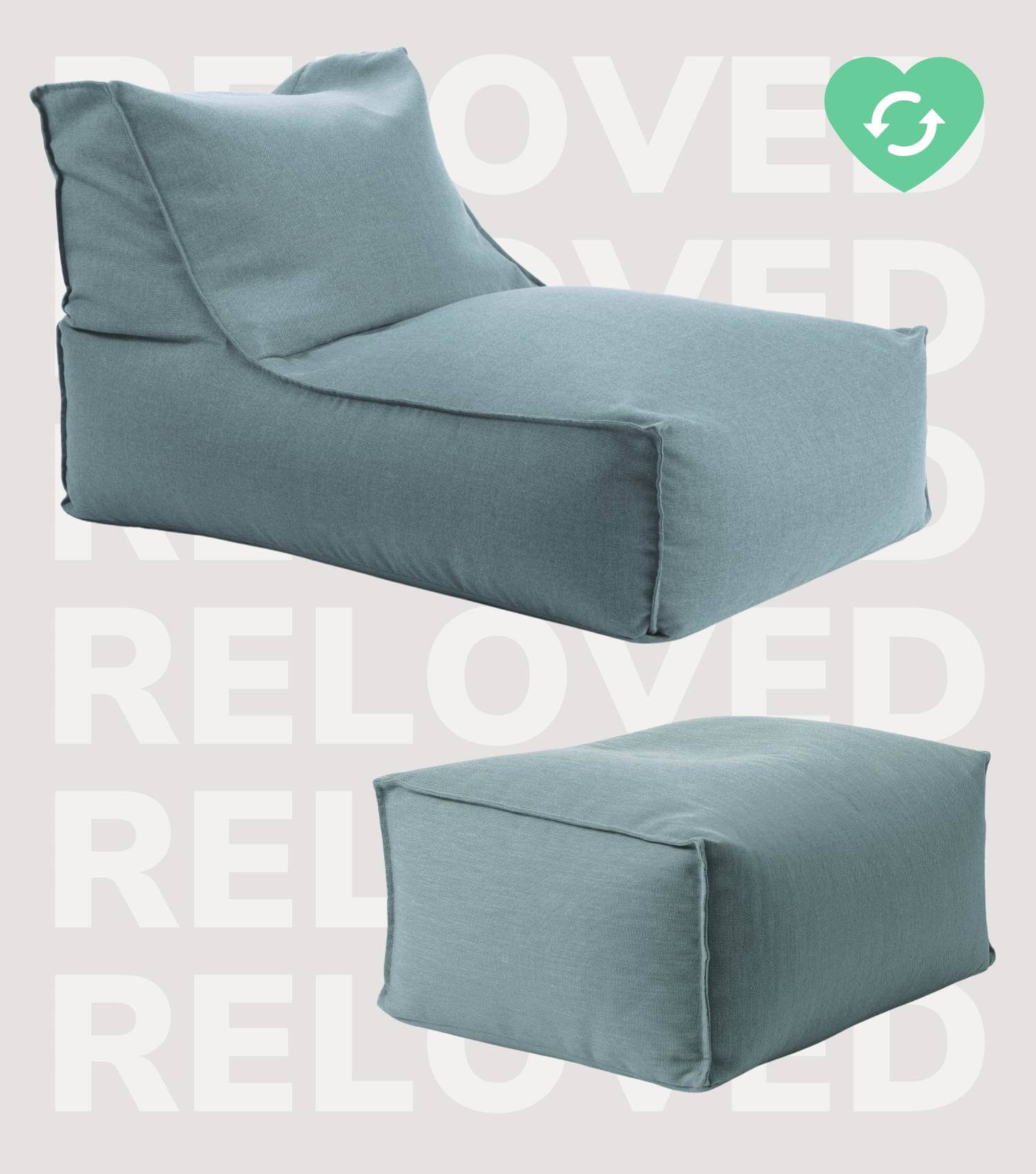 Sitzsack Bodenkissen Relaxliege Bean Bag Liege Sitzbag Sitzkissen