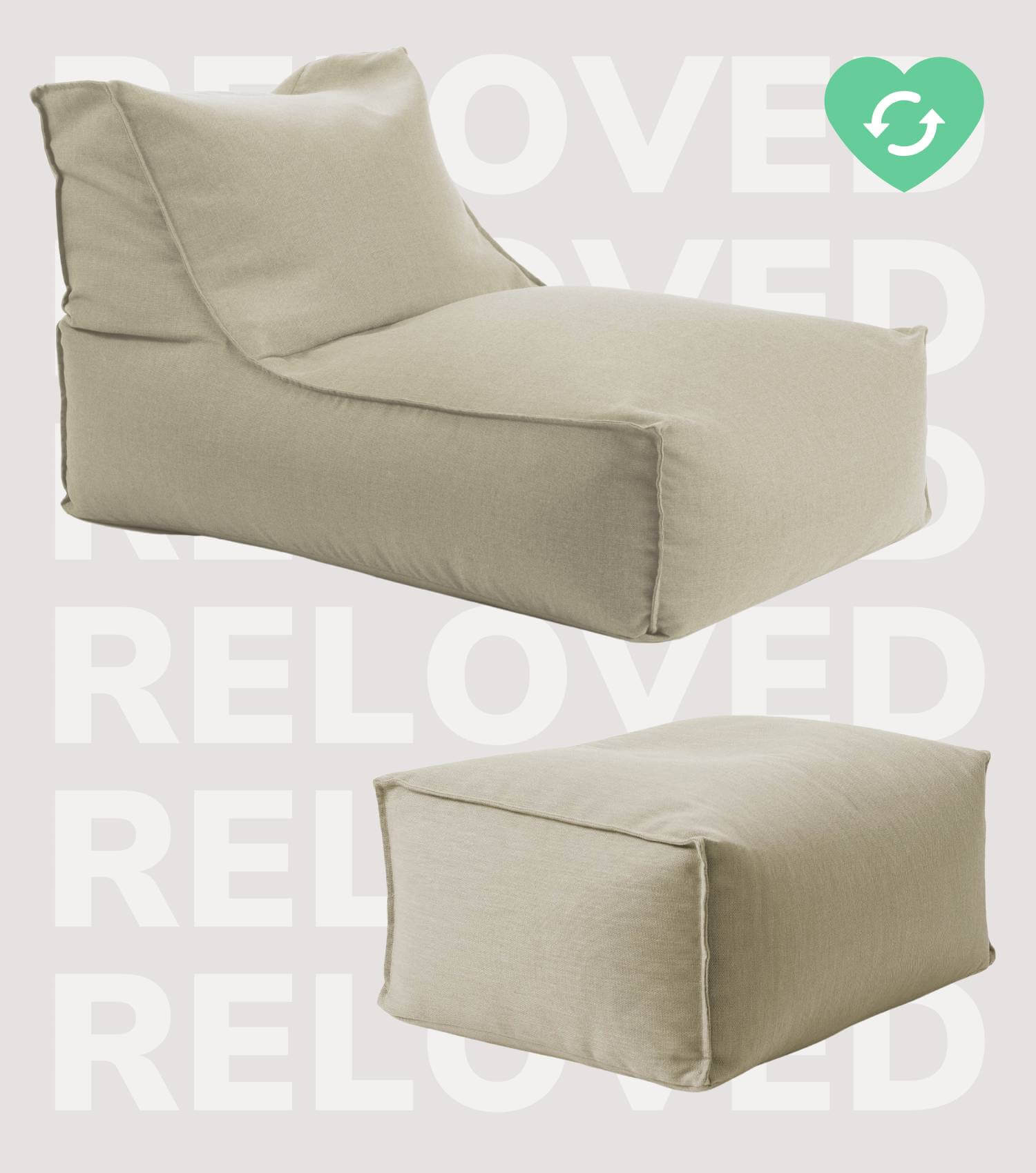 Sitzsack Bodenkissen Relaxliege Bean Bag Liege Sitzbag Sitzkissen