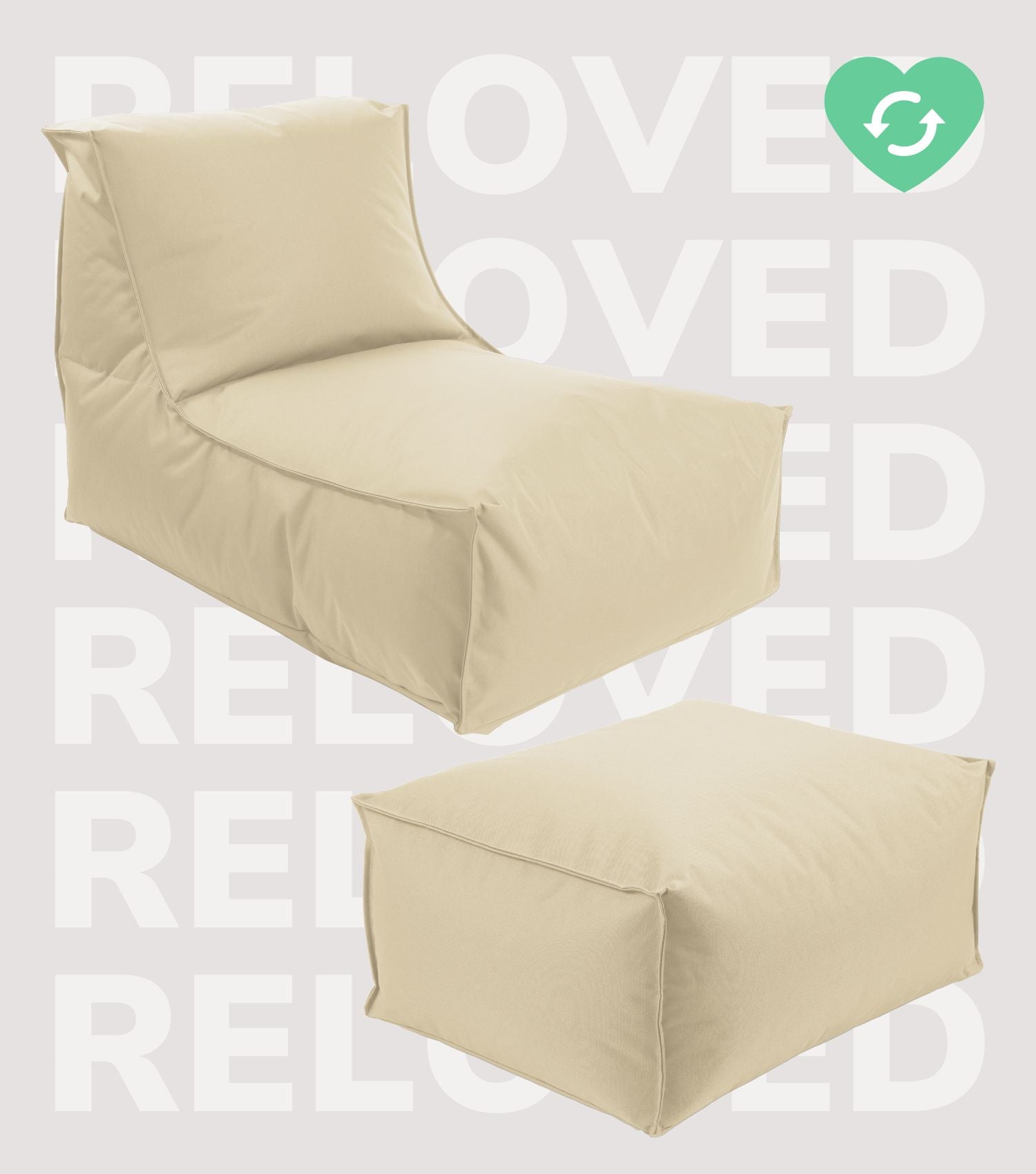 Sitzsack Bodenkissen Relaxliege Bean Bag Liege Sitzbag Sitzkissen