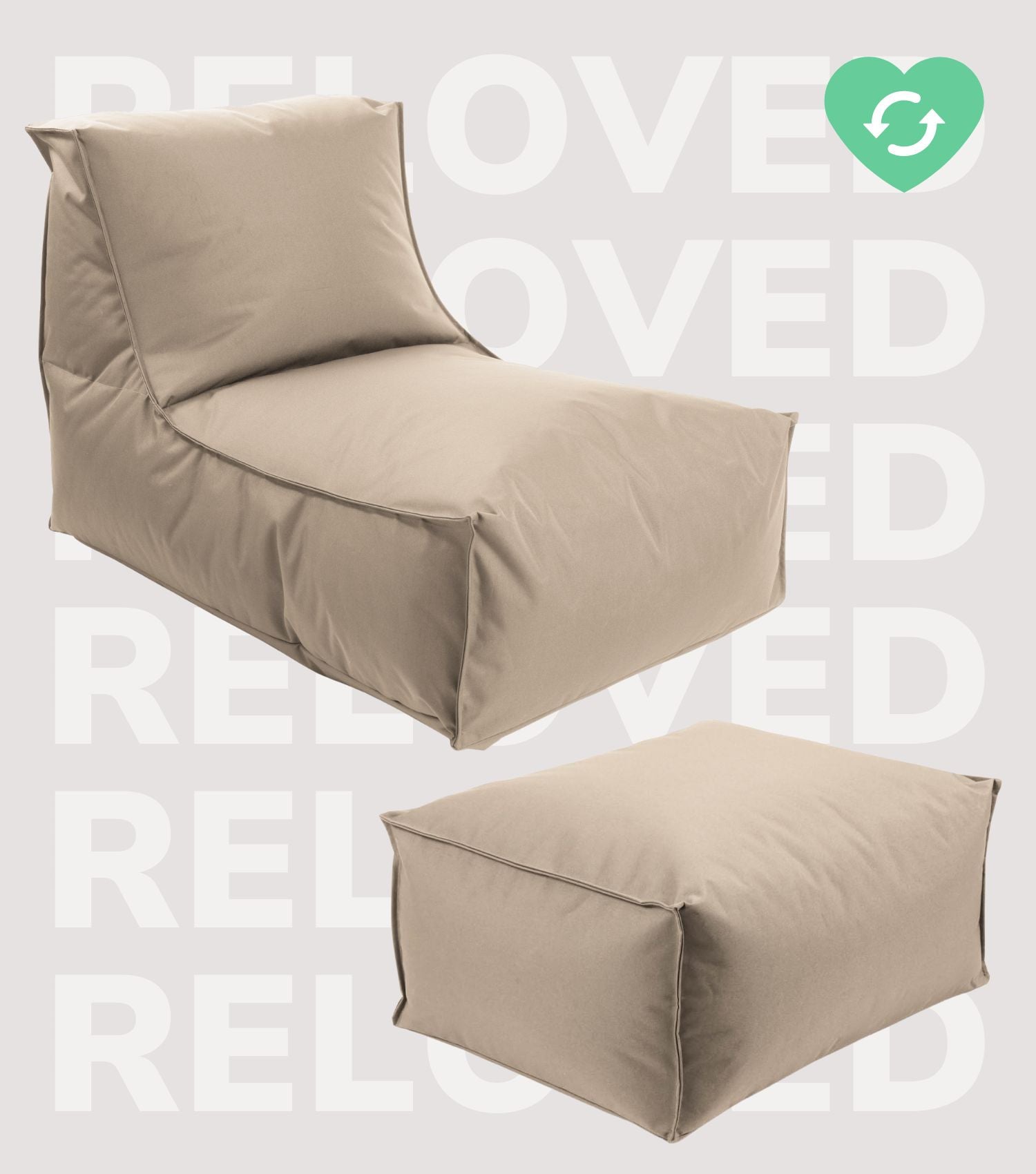 Sitzsack Bodenkissen Relaxliege Bean Bag Liege Sitzbag Sitzkissen