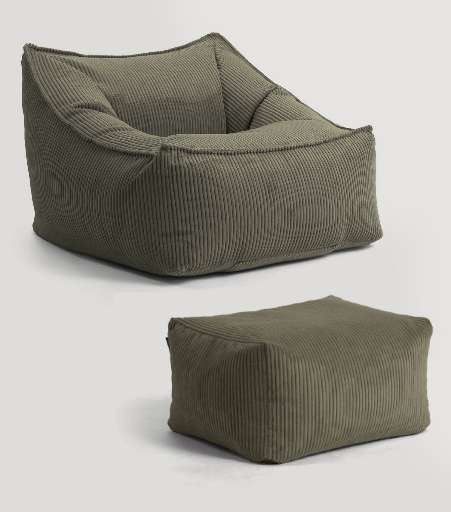 Cord Sessel Lesesessel XXL Sitzsack Sitzsack Cord Bean Bag Armlehnen