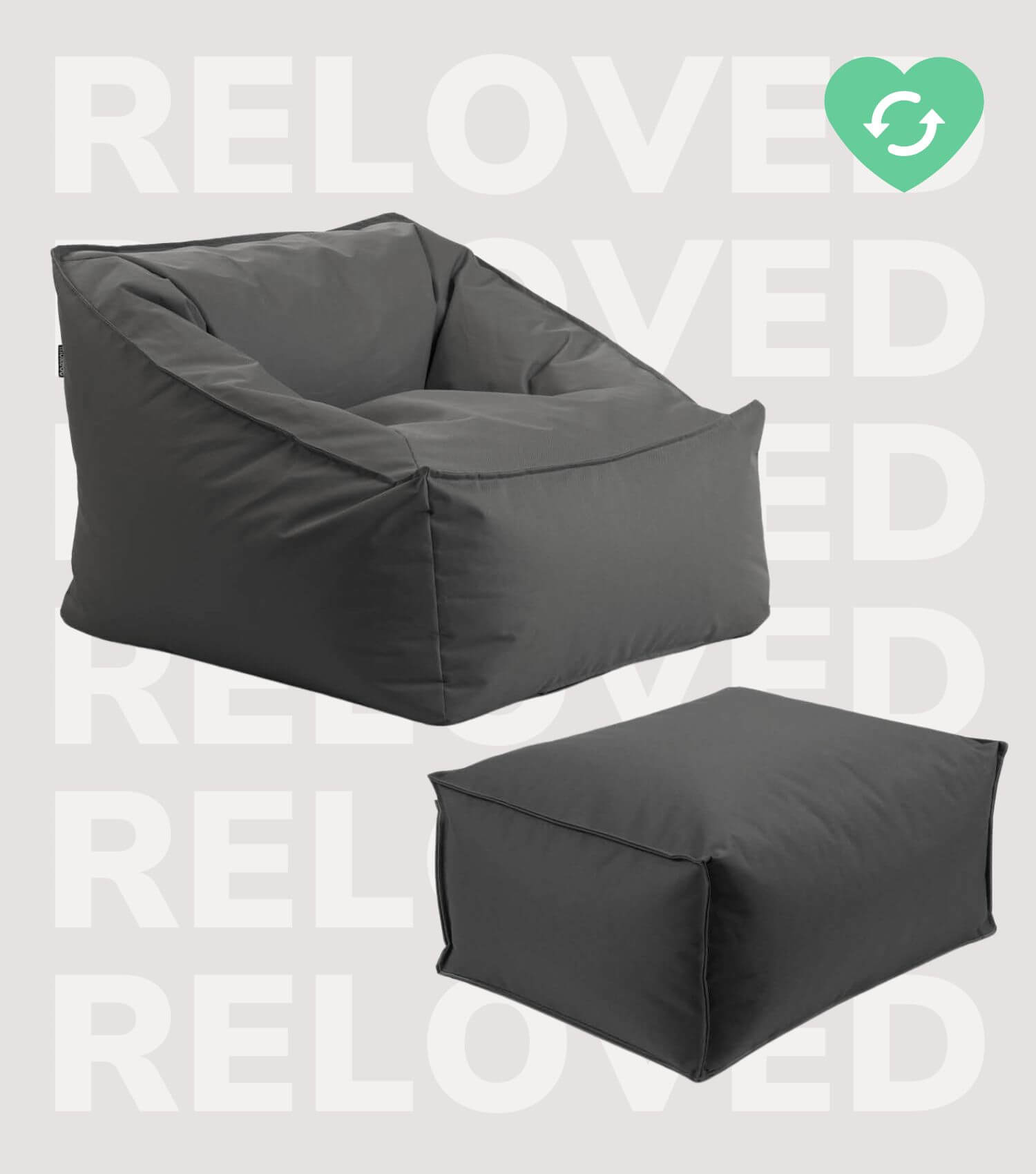 Sitzsack Bodenkissen Relaxliege Bean Bag Liege Sitzbag Sitzkissen