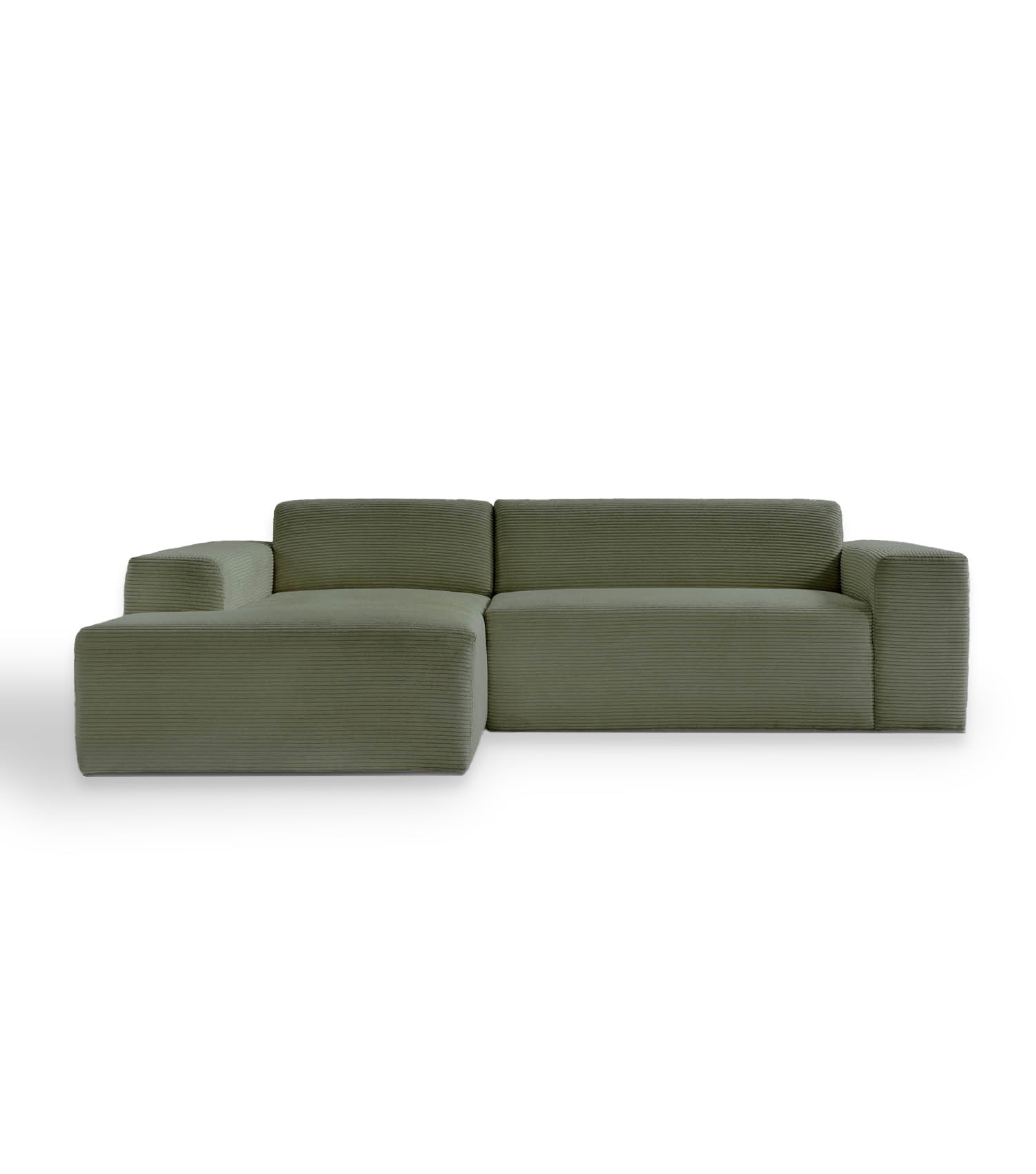 Ecksofa Cord 'Die Lässige'