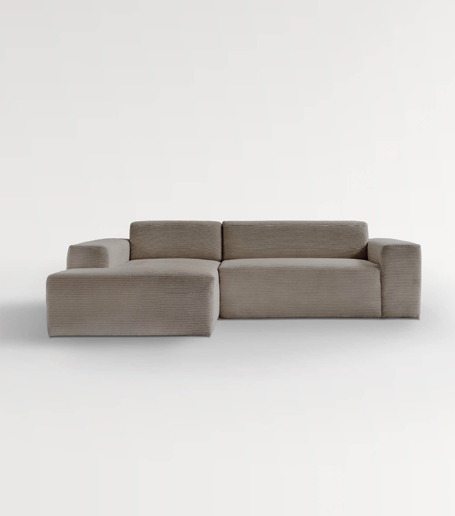 Cord Sofa Sofa Cord Ecksofa Cord Sofa beige Eckcouch 3-Sitzer Sofa