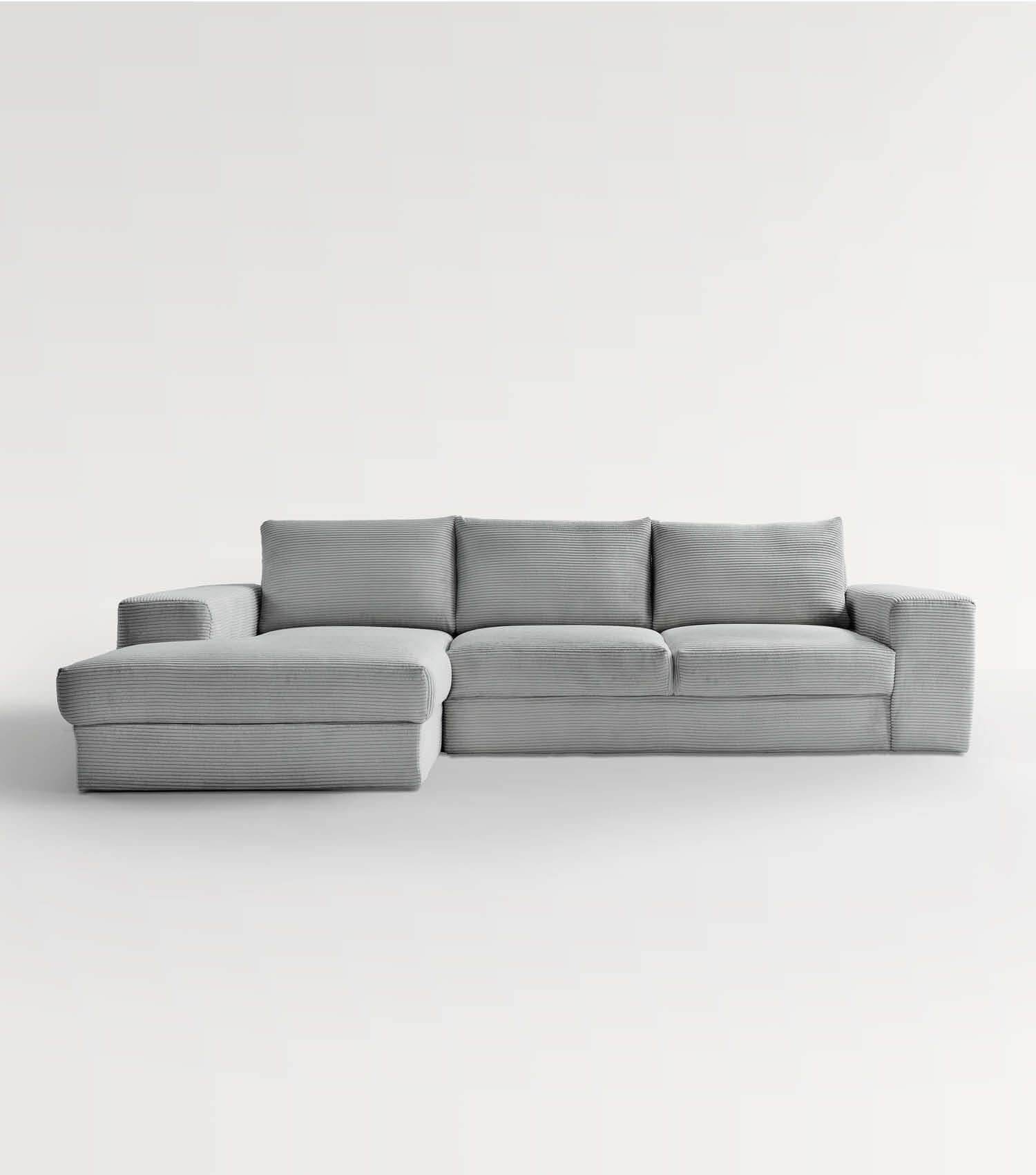 Cord Sofa Sofa Cord Ecksofa Cord Sofa beige Eckcouch 3-Sitzer Sofa