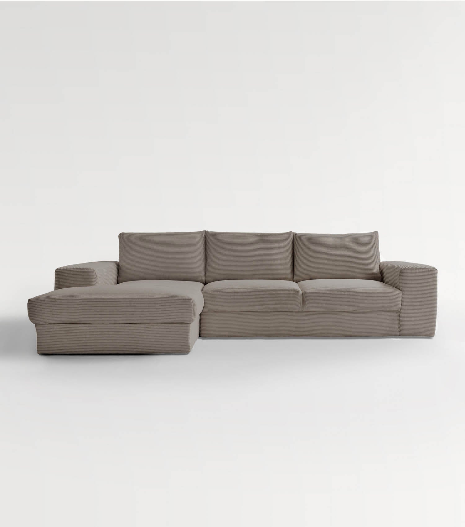 Cord Sofa Sofa Cord Ecksofa Cord Sofa beige Eckcouch 3-Sitzer Sofa