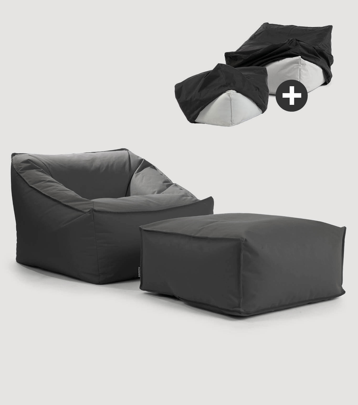 Sitzsack Bodenkissen Relaxliege Bean Bag Liege Sitzbag Sitzkissen