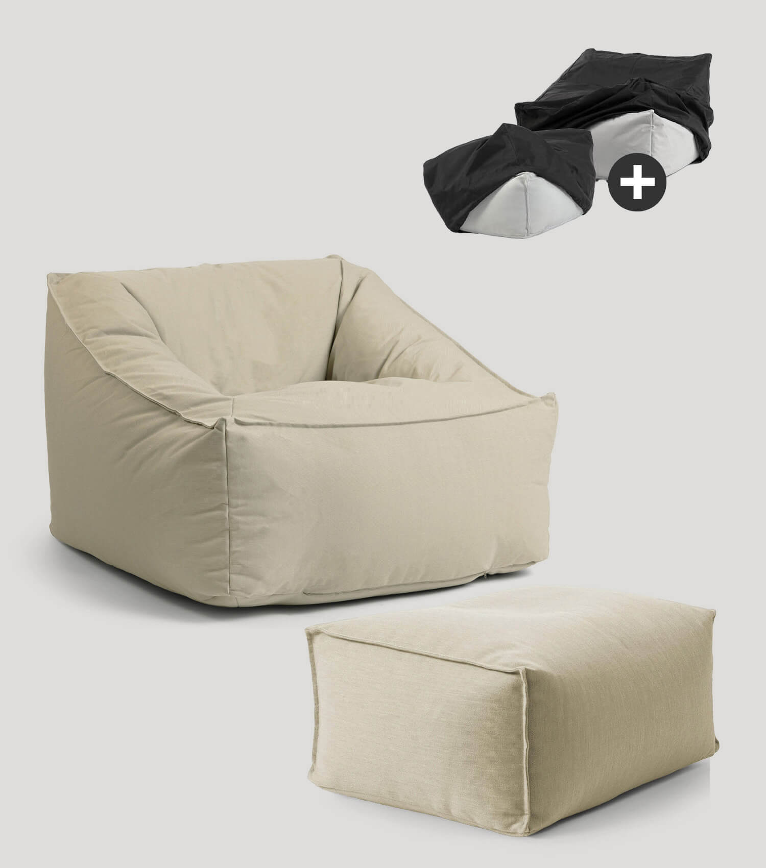 Sitzsack Bodenkissen Relaxliege Bean Bag Liege Sitzbag Sitzkissen