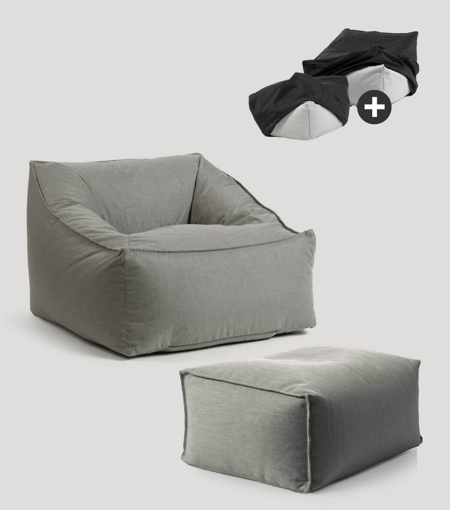 Sitzsack Bodenkissen Relaxliege Bean Bag Liege Sitzbag Sitzkissen