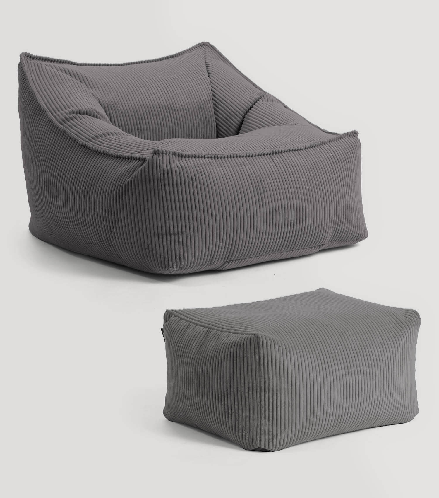 Cord Sessel Lesesessel XXL Sitzsack Sitzsack Cord Bean Bag Armlehnen