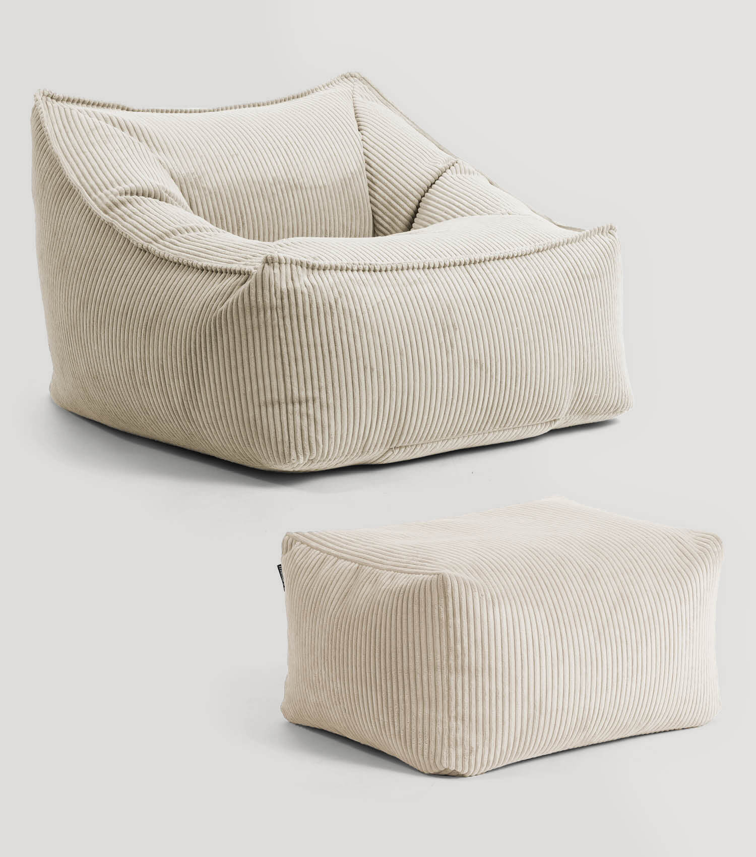 Cord Sessel Lesesessel XXL Sitzsack Sitzsack Cord Bean Bag Armlehnen