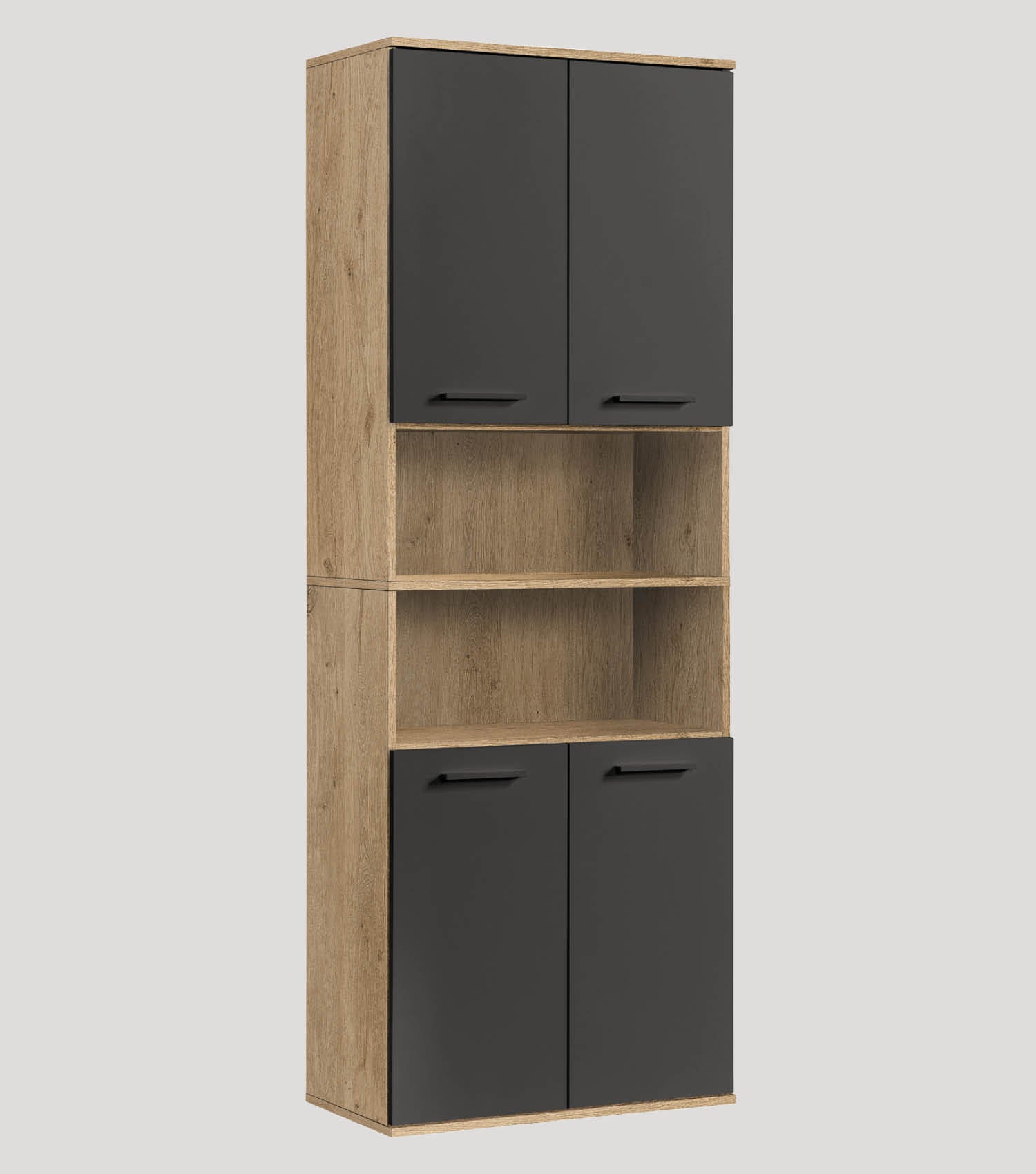 Bad-Hochschrank Badezimmerschrank Badschrank Badezimmerregal Schrank