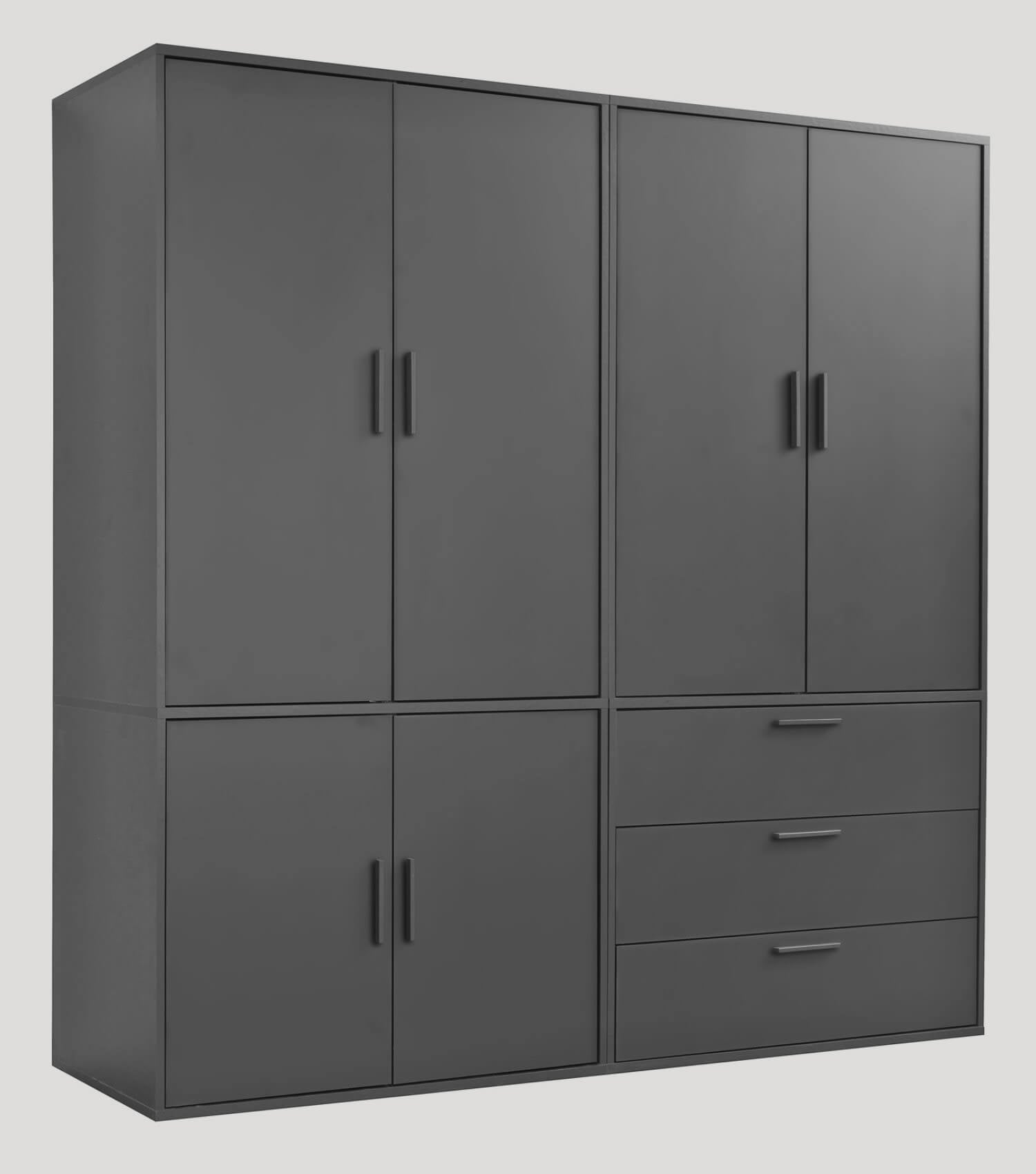 Kleiderschrank Garderobenschrank Schlafzimmerschrank Flurschrank