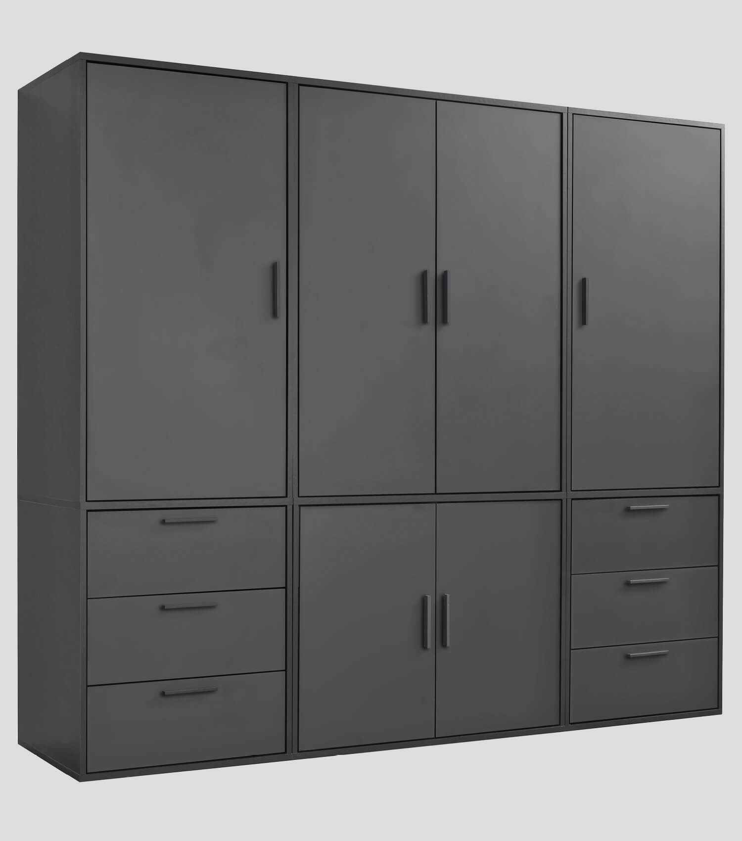 Kleiderschrank Garderobenschrank Schlafzimmerschrank Flurschrank