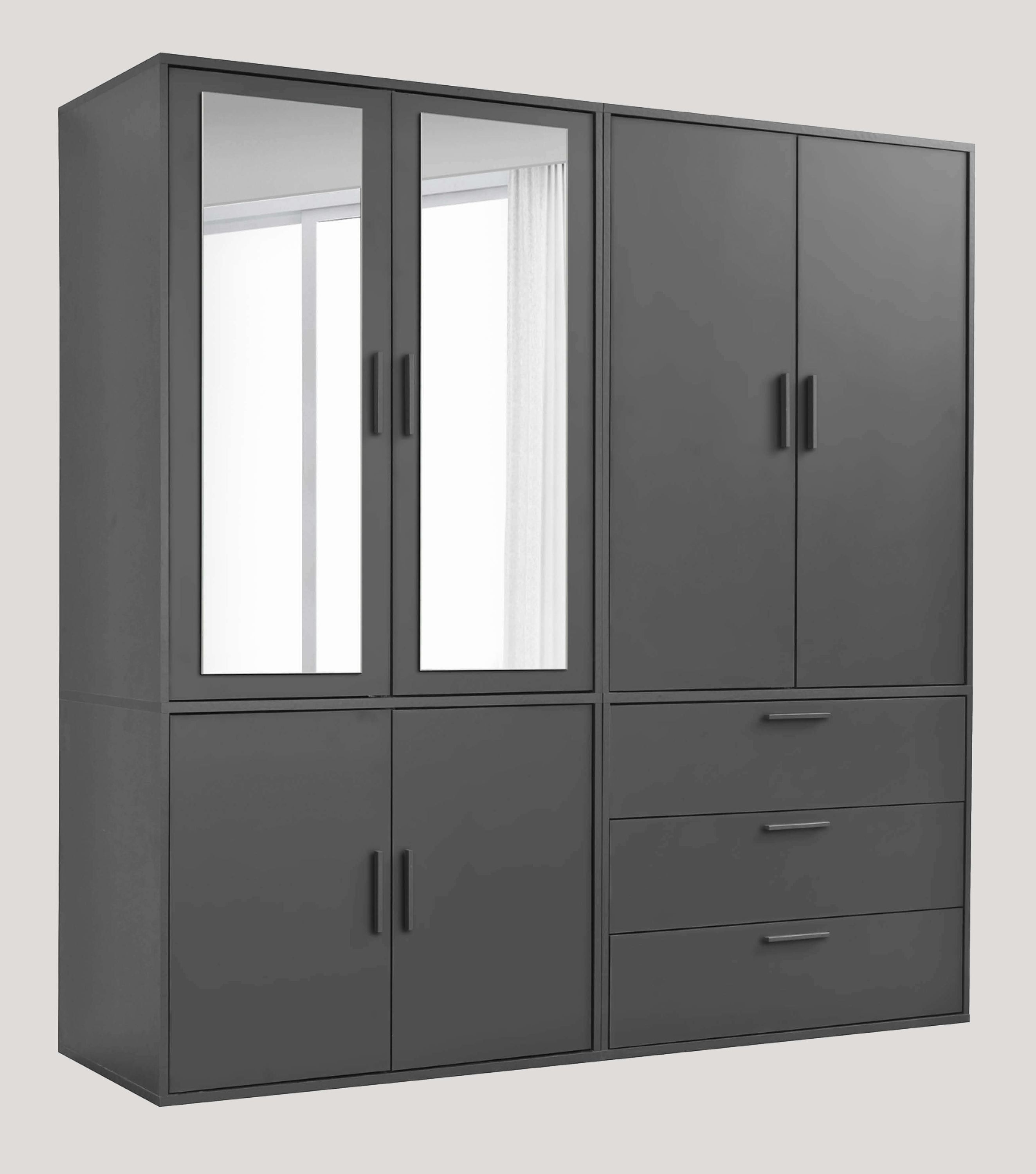 Kleiderschrank Garderobenschrank Schlafzimmerschrank Flurschrank