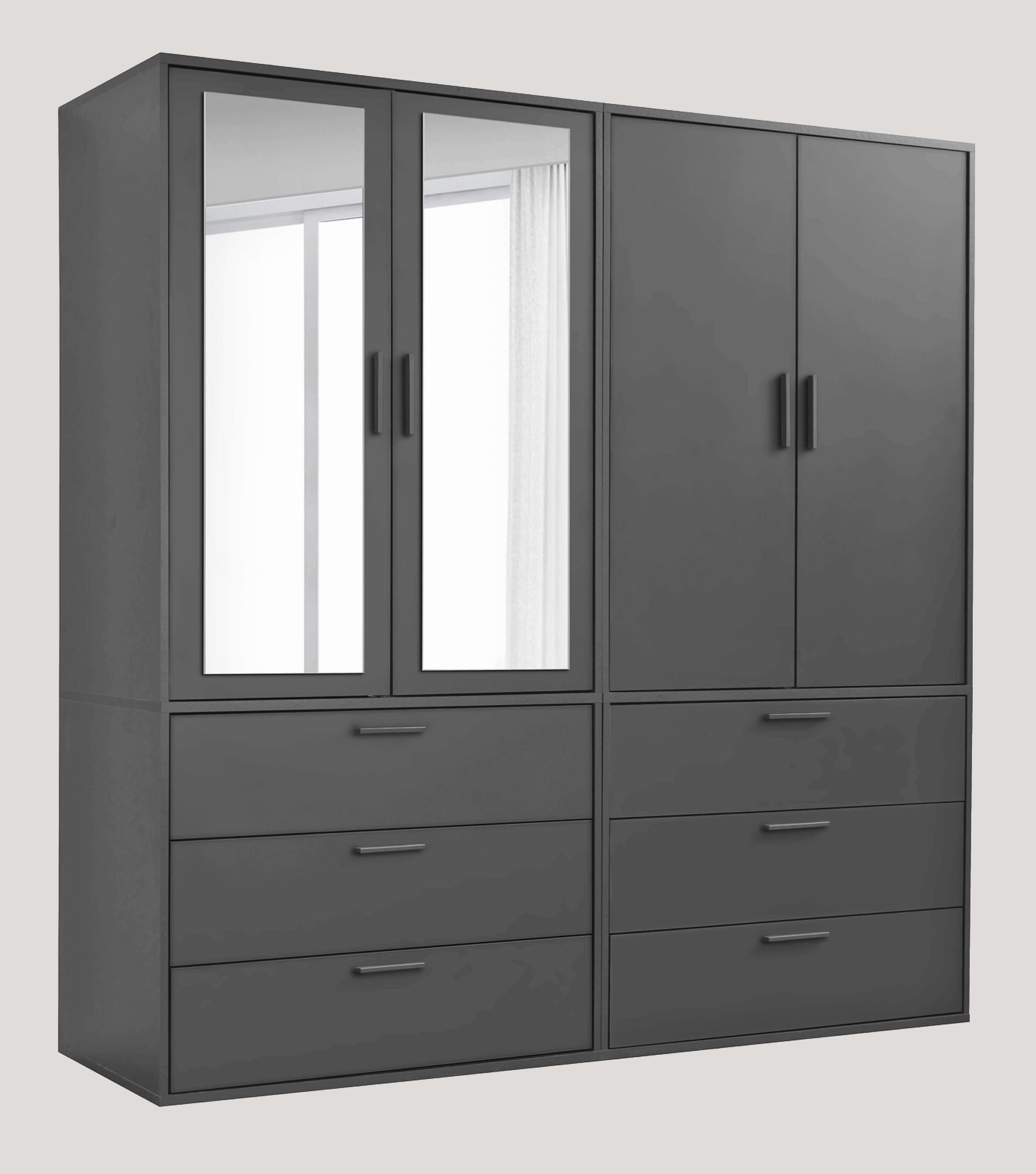 Kleiderschrank Garderobenschrank Schlafzimmerschrank Flurschrank