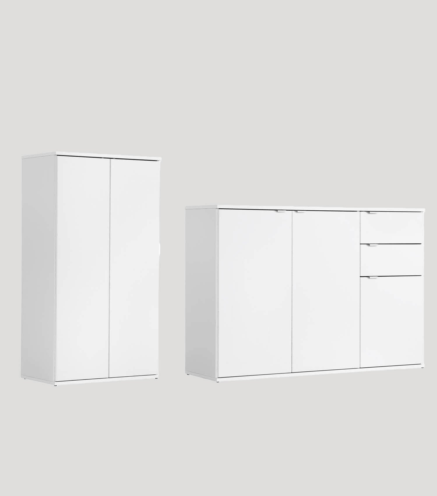 Mehrzweckschrank Set Schrankwand Büroschränke Mehrzweckschränke Kommode