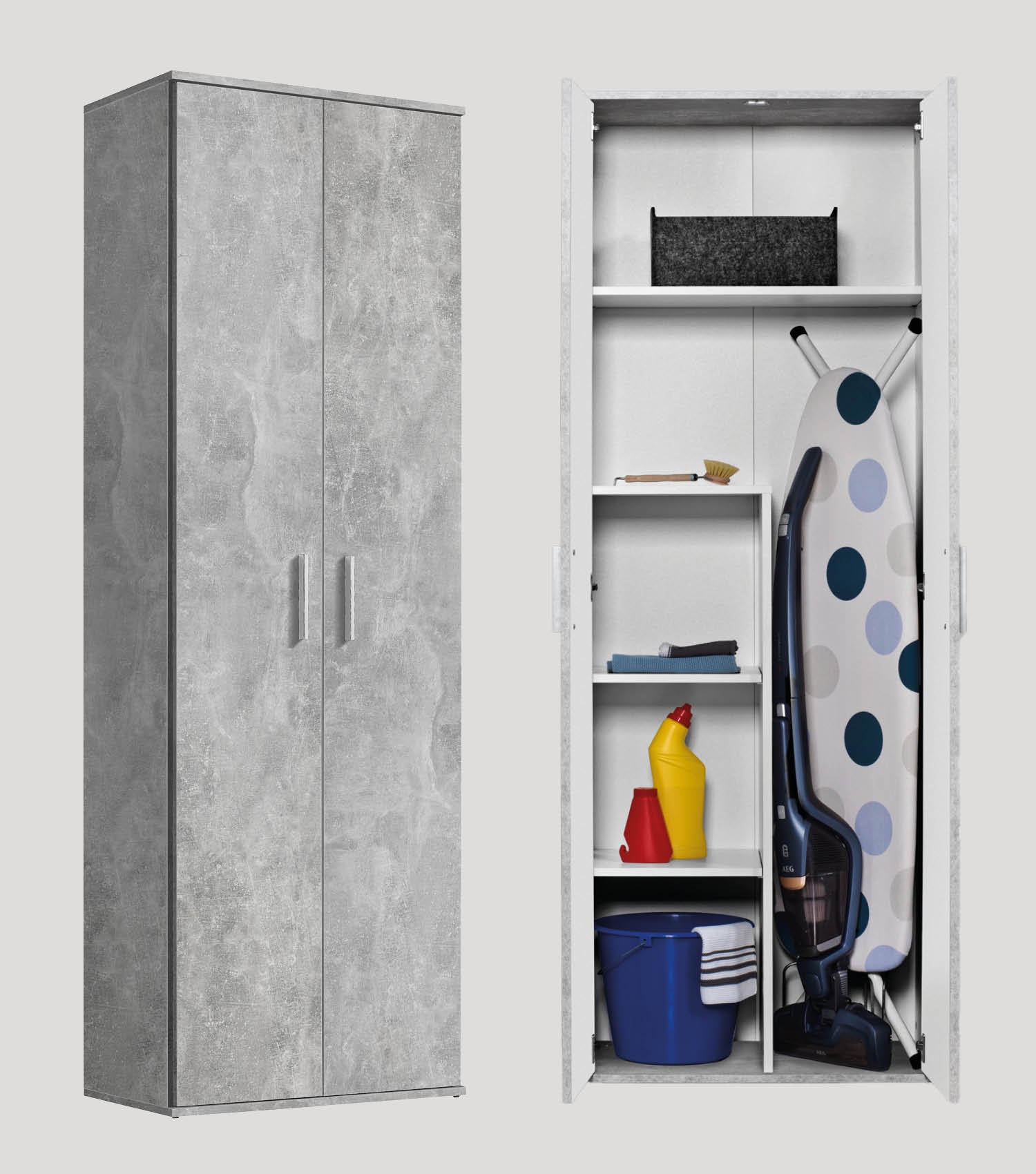 Mehrzweckschrank Besenschrank Schrank Allzweckschrank Flurschrank Küchenschrank