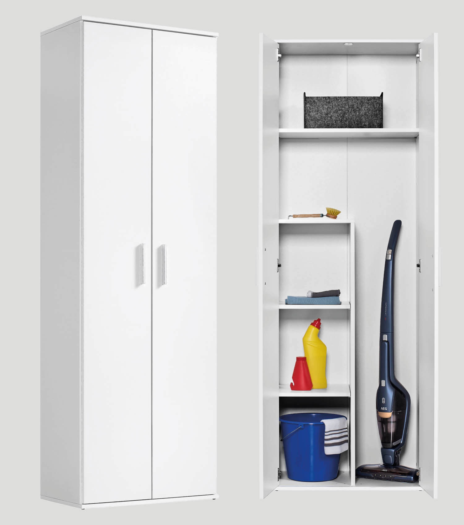 Mehrzweckschrank Besenschrank Schrank Allzweckschrank Flurschrank Küchenschrank