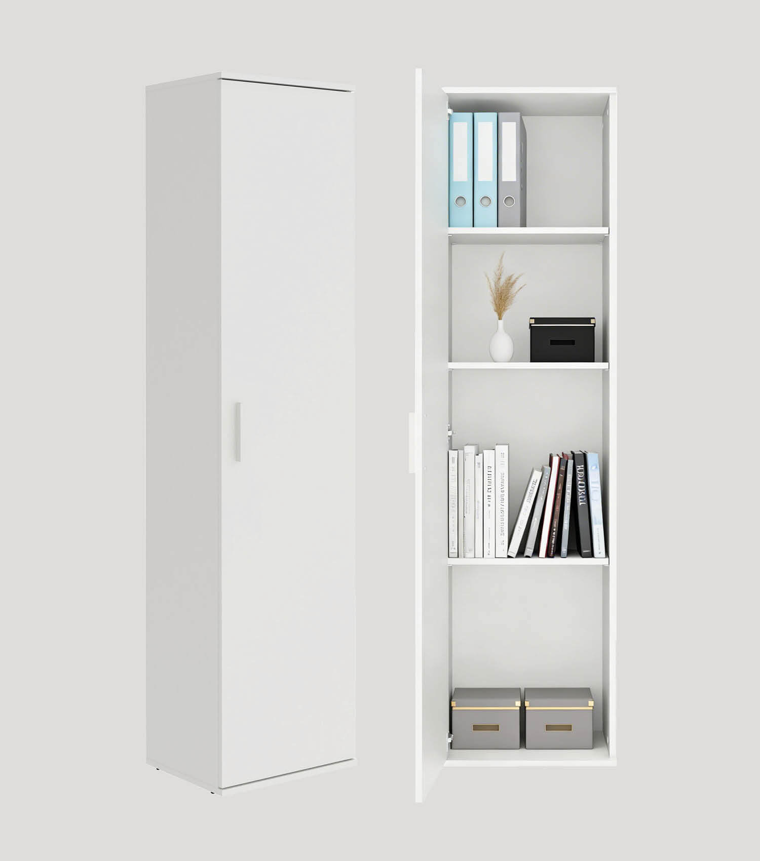 Besenschrank schmal Putzschrank Schrank Allzweckschrank Flurschrank Küchenschrank Mehrzweckschrank#sku_MS6.1-w