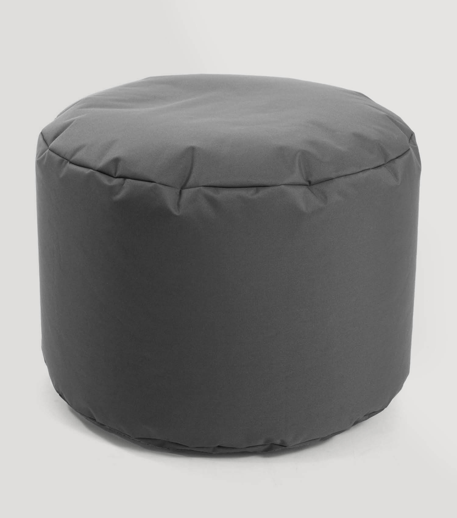 Outdoor Pouf Hocker Sitzkissen Bodenkissen 'Der Ruhepouf' Fußhocker rund