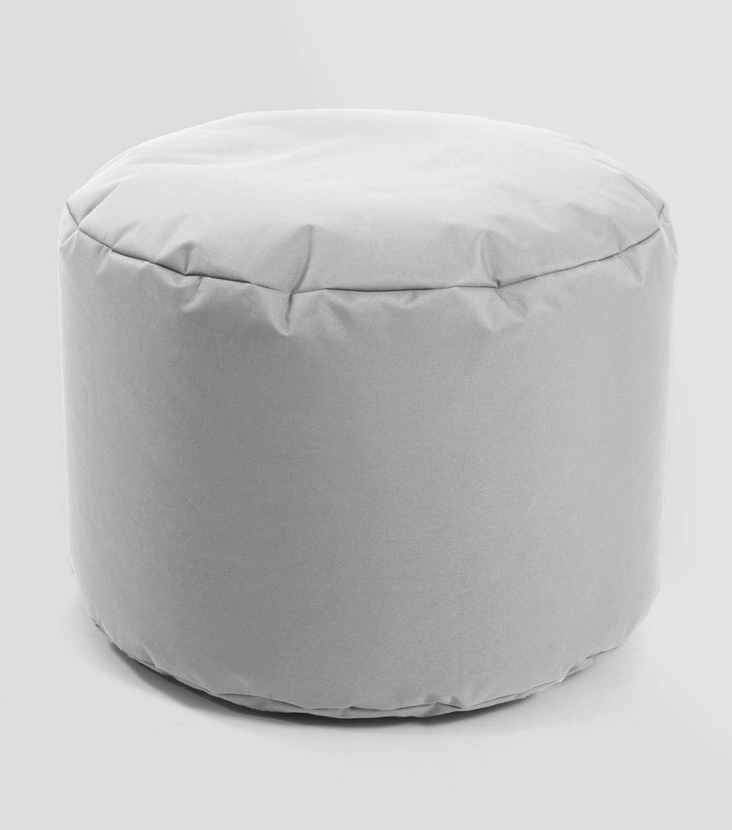 Outdoor Pouf Hocker Sitzkissen Bodenkissen 'Der Ruhepouf' Fußhocker rund