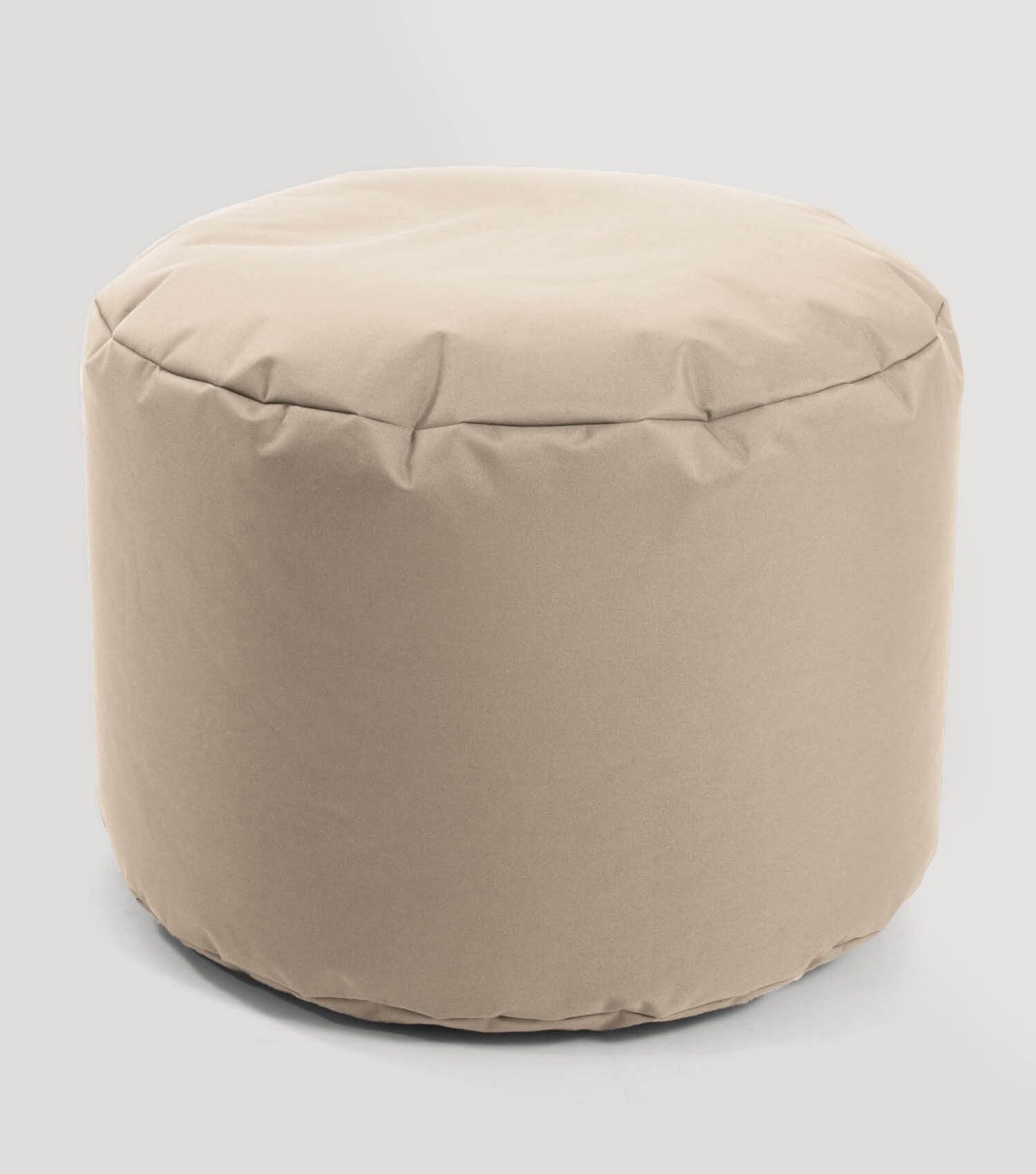 Outdoor Pouf Hocker Sitzkissen Bodenkissen 'Der Ruhepouf' Fußhocker rund